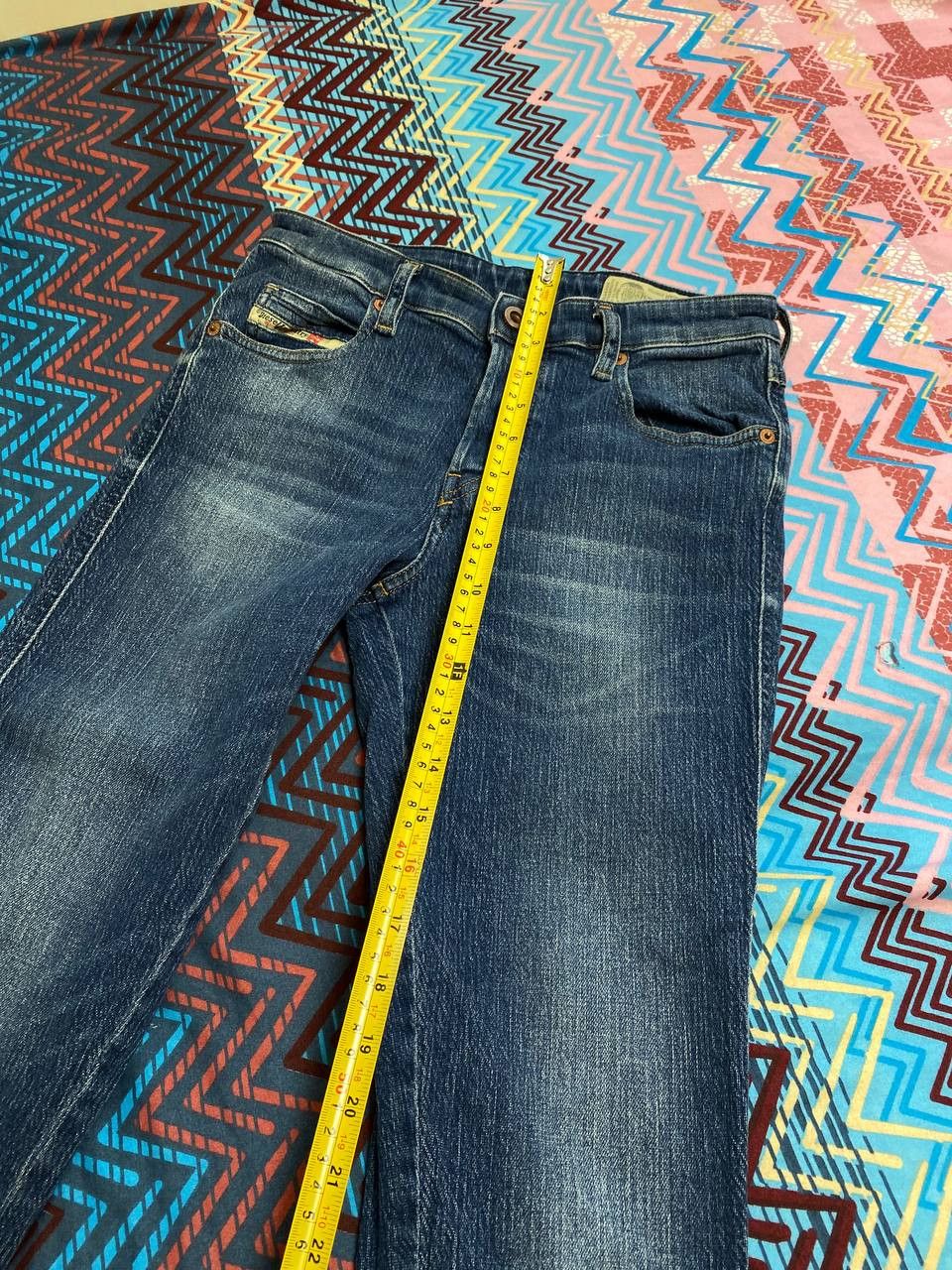 Diesel blue jeans pants DIESEL BABHILA Y2K slim-skinny vintage Size 26" / US 2 / IT 38 - 12 Thumbnail