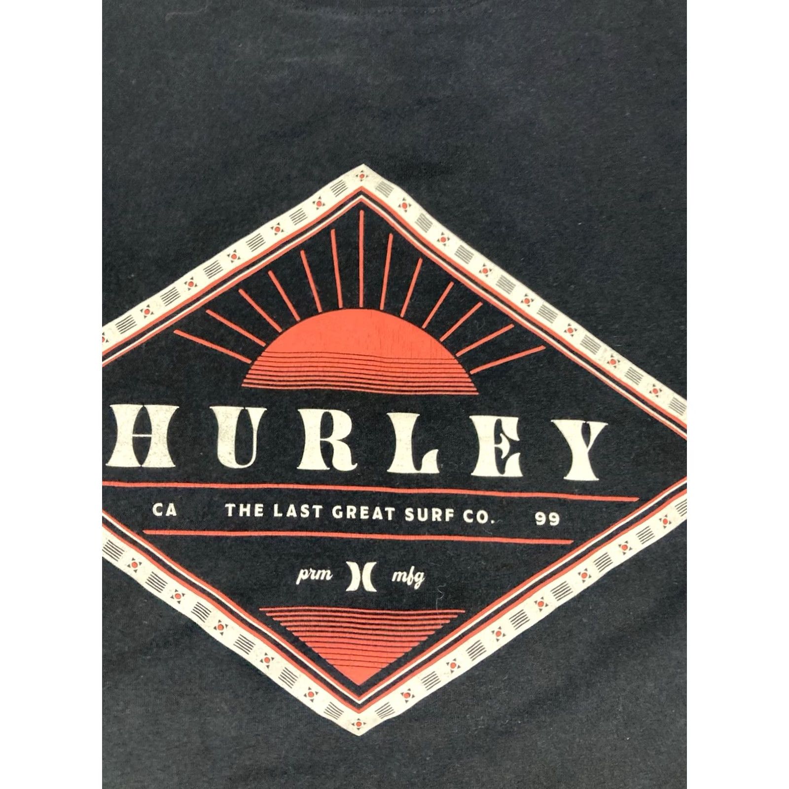Hurley Hurley Last Great Surf Graphic T-shirt Men XXL Black Short Sleeve Shirt Men 2XL Black Graphic Print Logo All Seasons Casual Tee Size US XXL / EU 58 / 5 - 2 Thumbnail