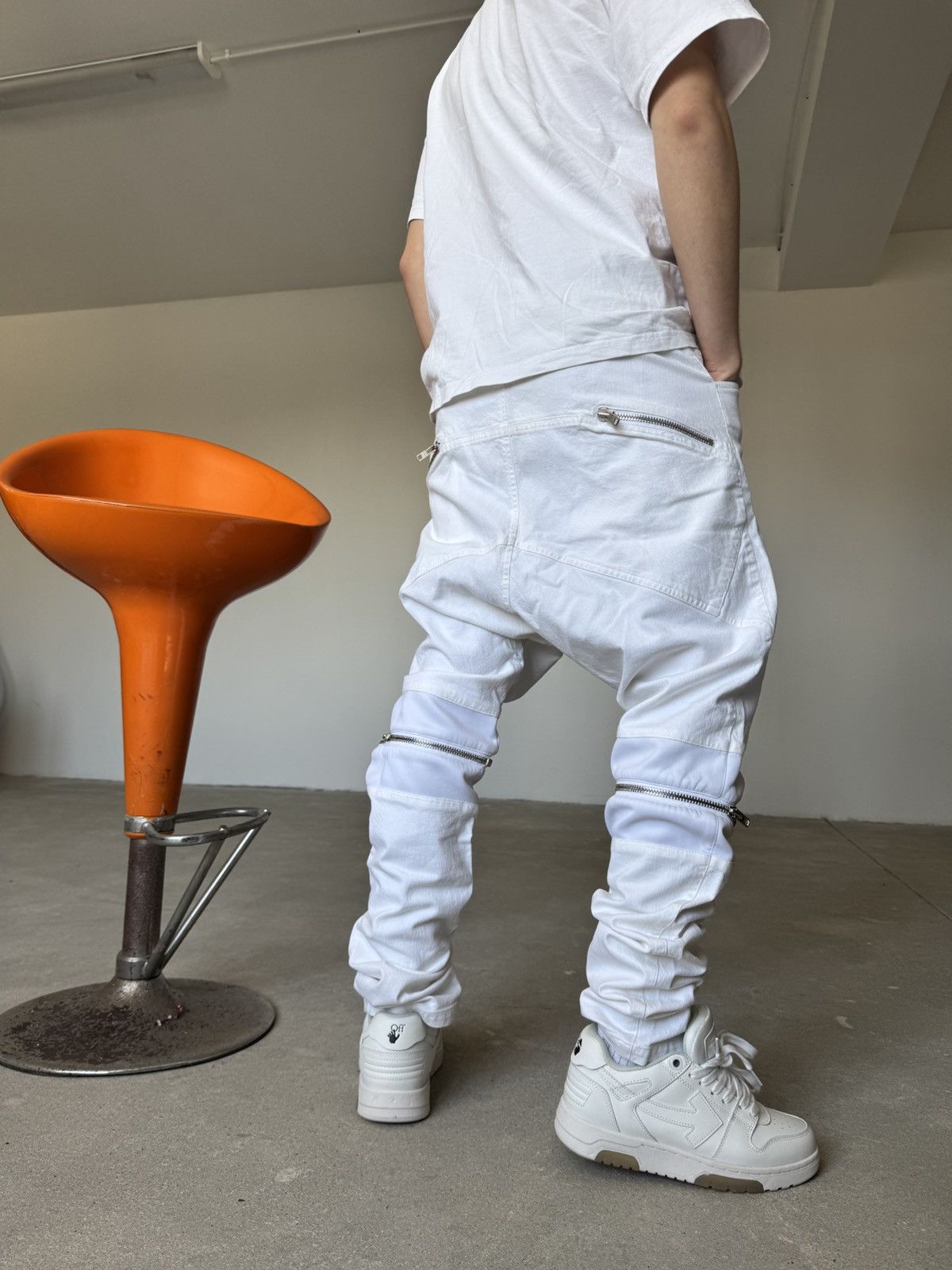 Concepts d'Odeur Odeur Zipped Denim Rick Owens Style Jeans Size US 32 / EU 48 - 1 Thumbnail
