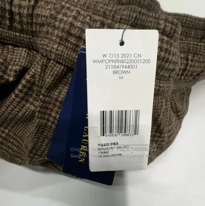 Polo Ralph Lauren Polo Ralph Lauren Retro Wool Blend Tapered Sweatpants. Size US 30 / EU 46 - 4 Thumbnail