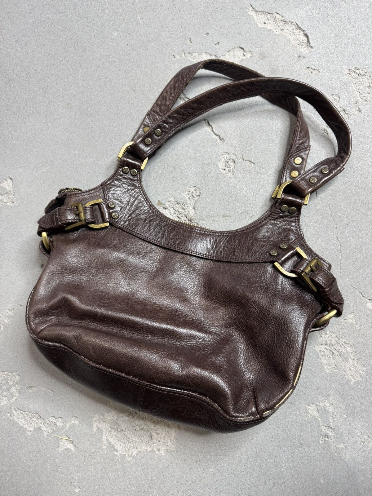 Leather Vintage Mulberry Bag Leather Made in England Size ONE SIZE - 2 Thumbnail