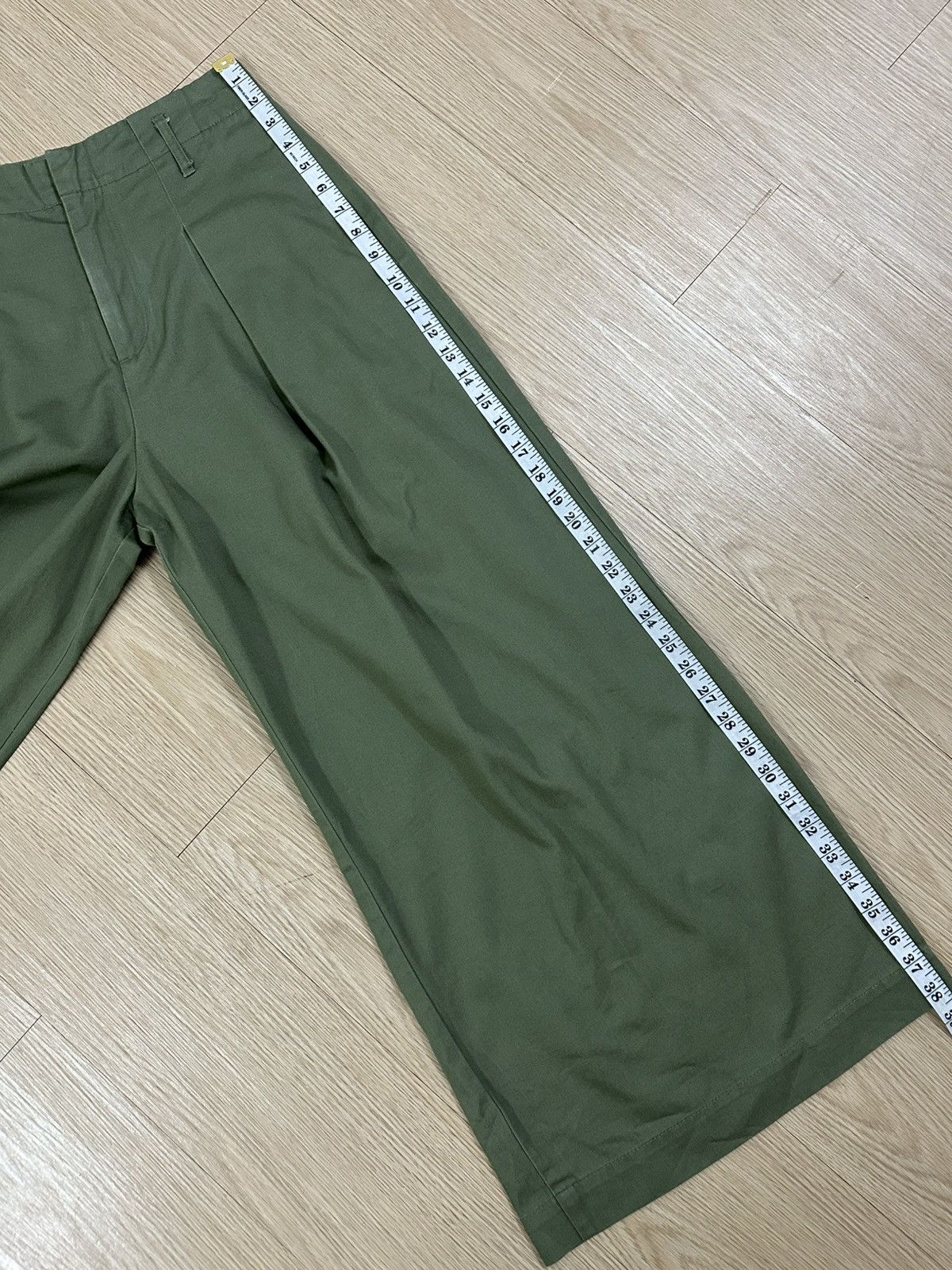Journal Standard Rare Relume Journal Standard Super Wide Leg Baggy Pants Size 27" / US 4 / IT 40 - 12 Thumbnail