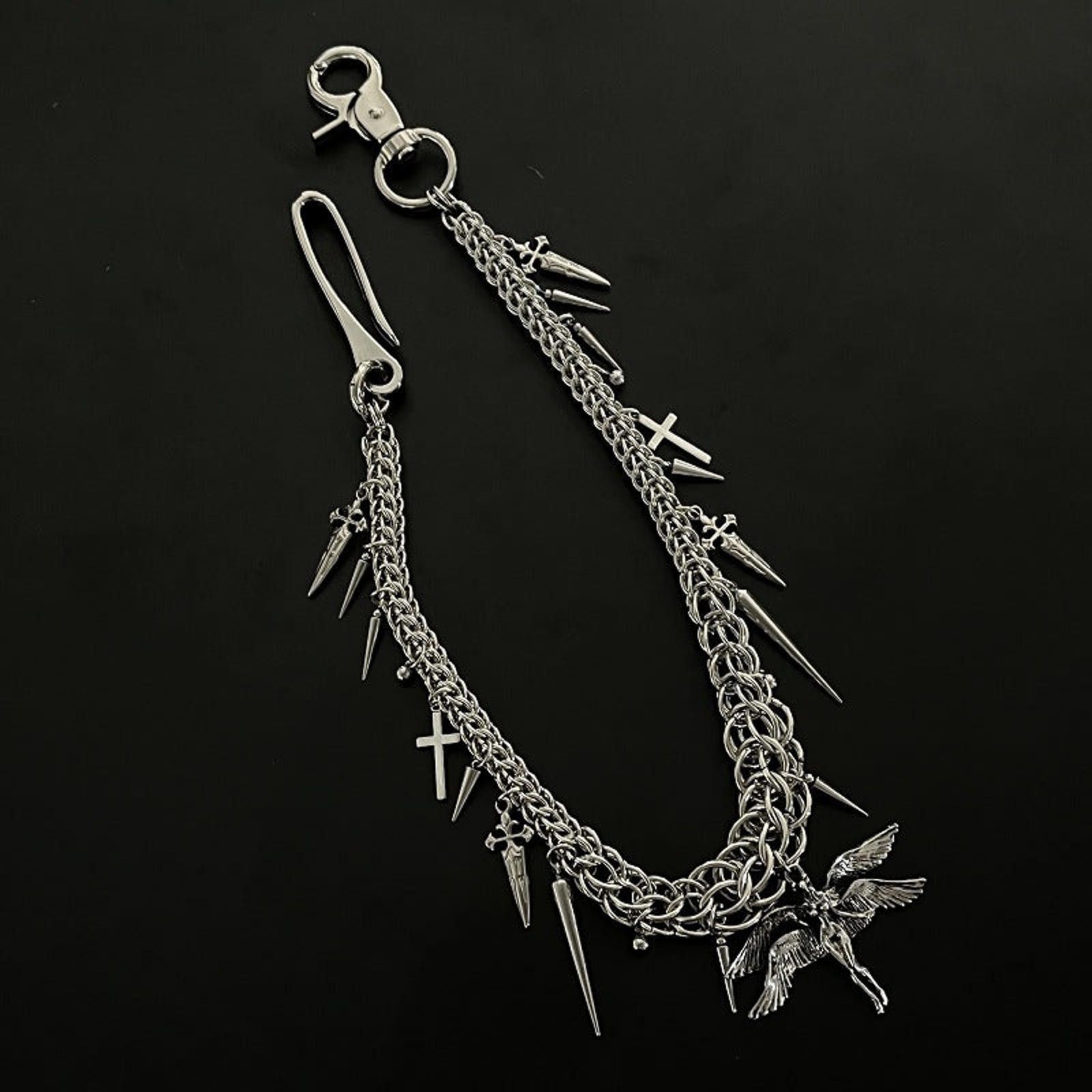 Japanese Brand Gothic Silver Wallet Chain Size ONE SIZE - 4 Thumbnail