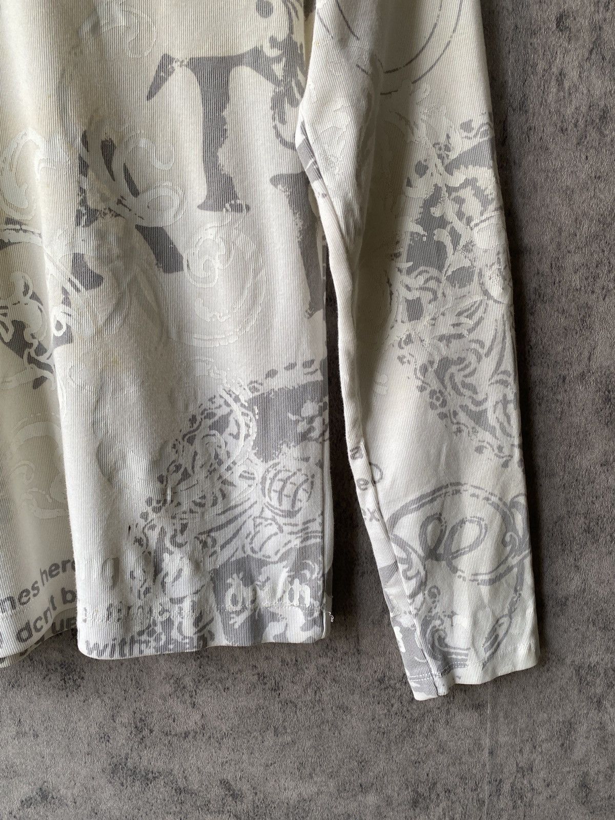Japanese Brand × Seditionaries Nicole Club For Men Skulls Poem Fullprint Design Long Sleeve Size US S / EU 44-46 / 1 - 6 Thumbnail