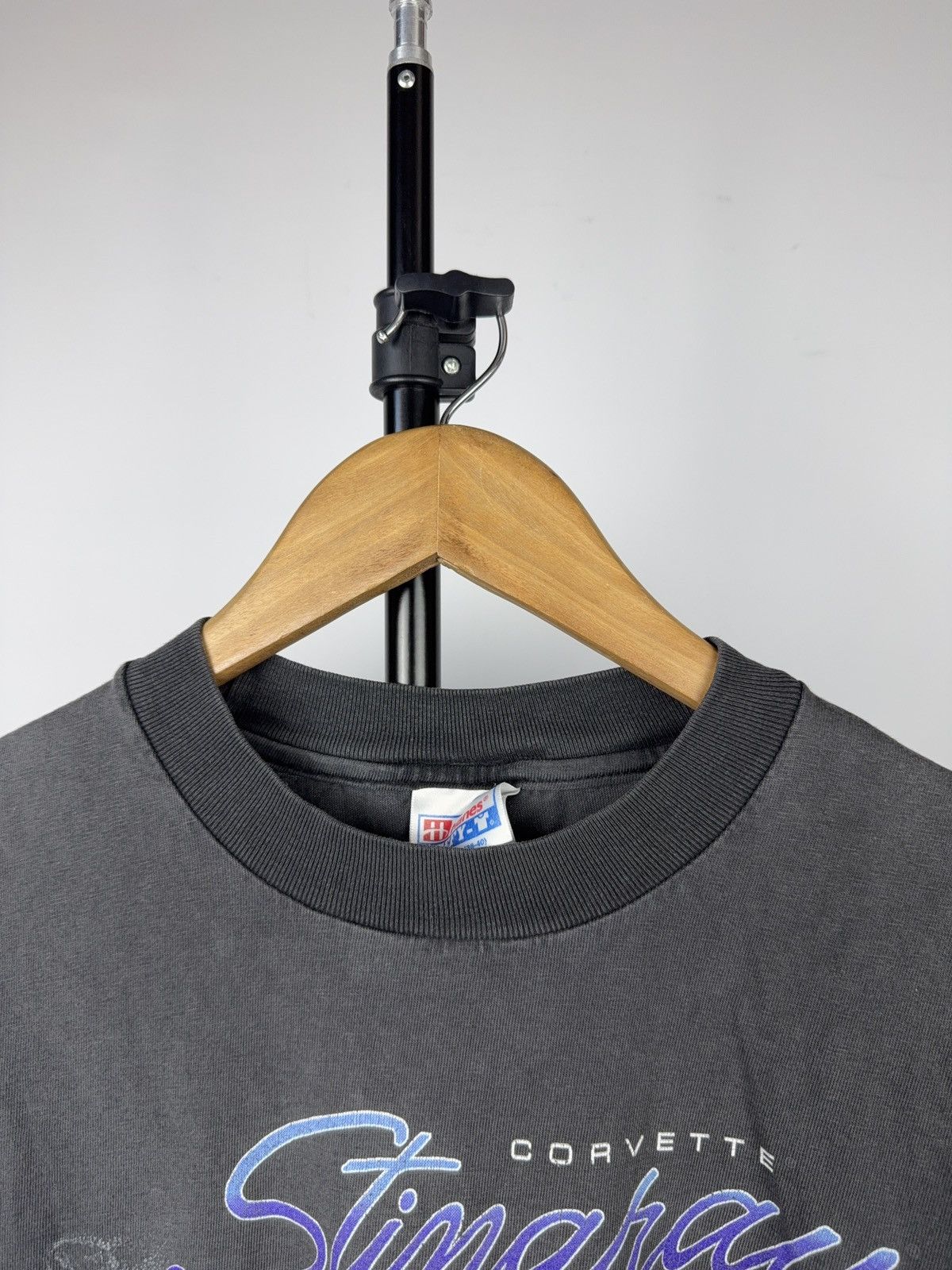 Vintage Vintage 1995 Retro Corvette Stingray Car Graphic T Shirt Size US M / EU 48-50 / 2 - 2 Thumbnail