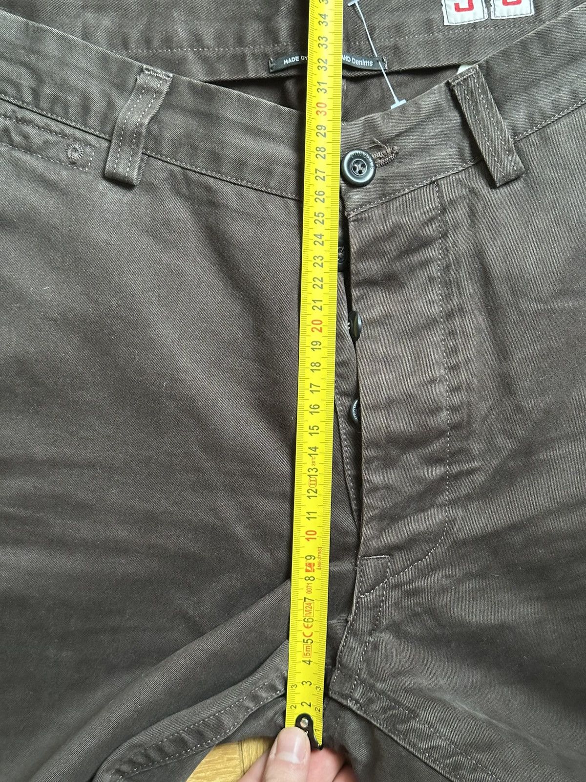 Stone Island Stone Island Denim Vintage Rare 00s Army Massimo Osti Pants Size US 33 - 11 Thumbnail