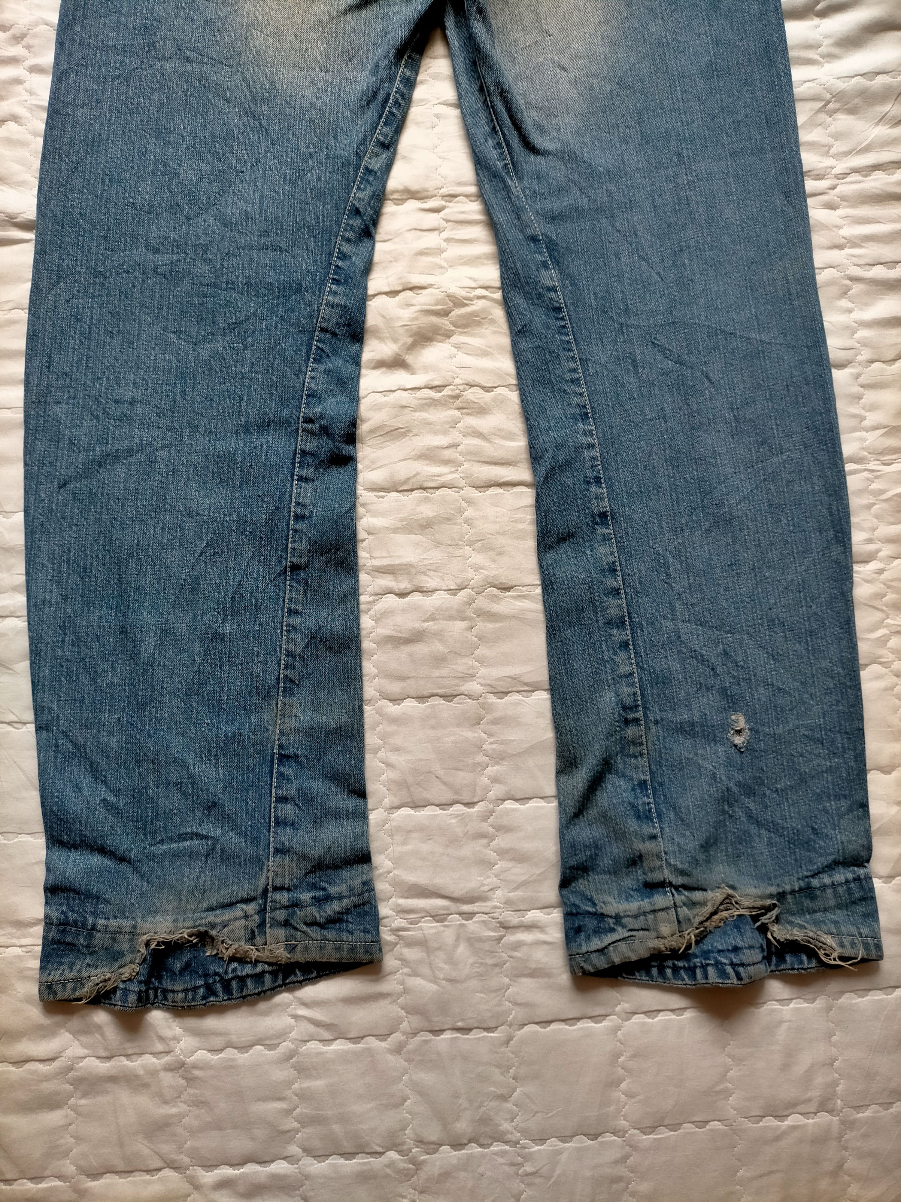 Levi's Vintage Clothing Vintage 90s Levis Engineering Denim pants Size US 33 - 18 Thumbnail