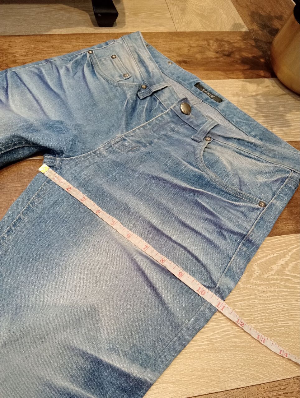 LAGUST BLUE WASHED STRETCH DENIM JEANS