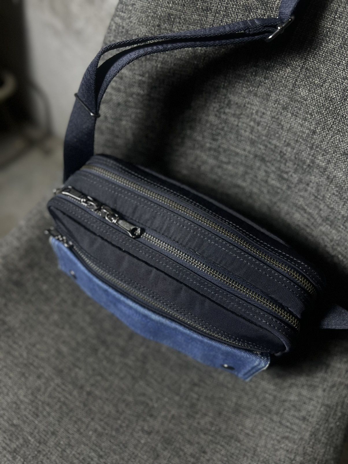Porter Porter International - Patchwork Denim - Shoulder Bag Size ONE SIZE - 6 Thumbnail