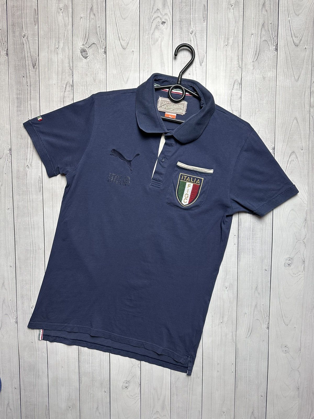 Vintage Vintage Italia logo polo size S Italy Size US S / EU 44-46 / 1 - 1 Thumbnail