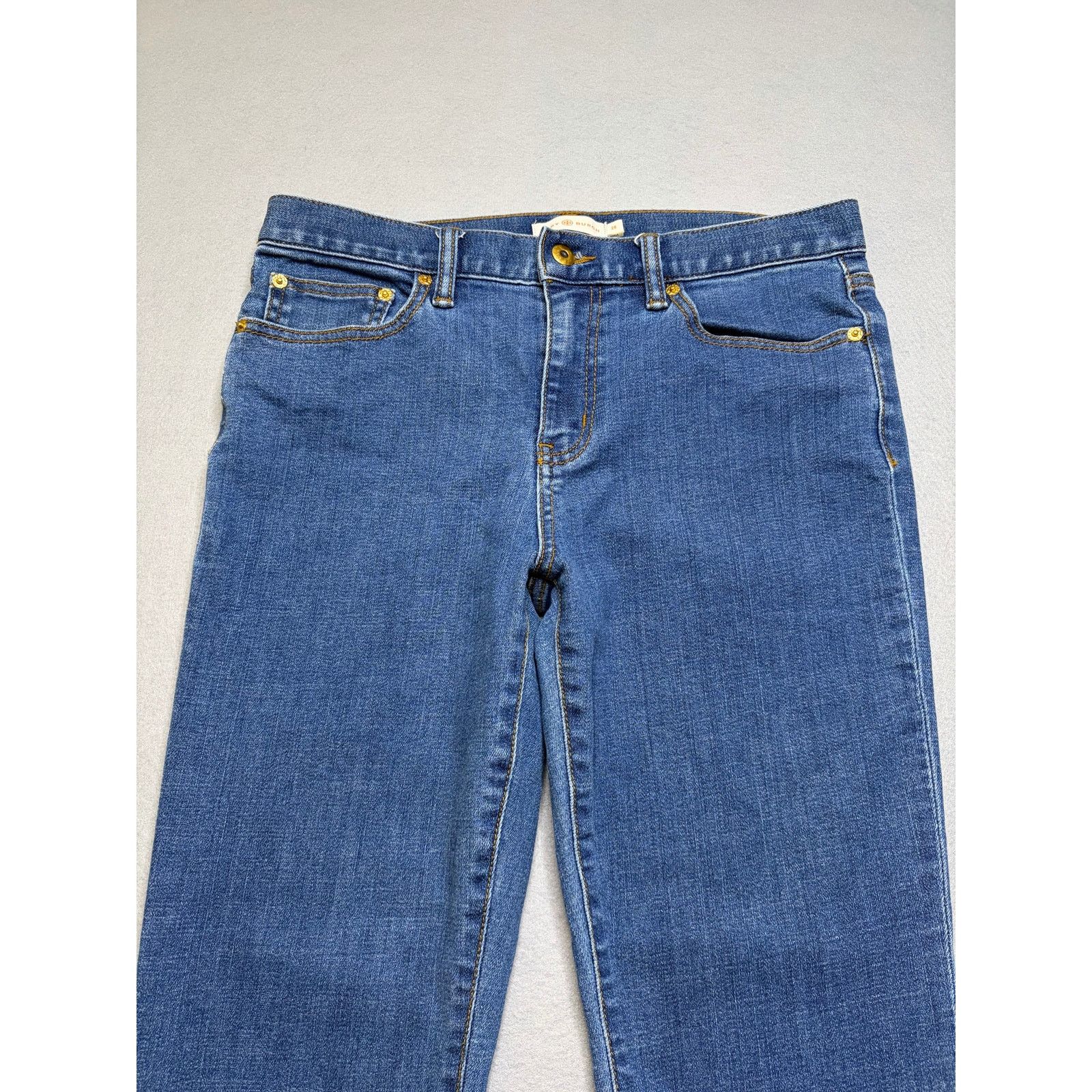 Tory Burch Tory Burch Connor jeans Fringe Hem Cropped Jeans Size 28 Size 28" / US 6 / IT 42 - 13 Thumbnail