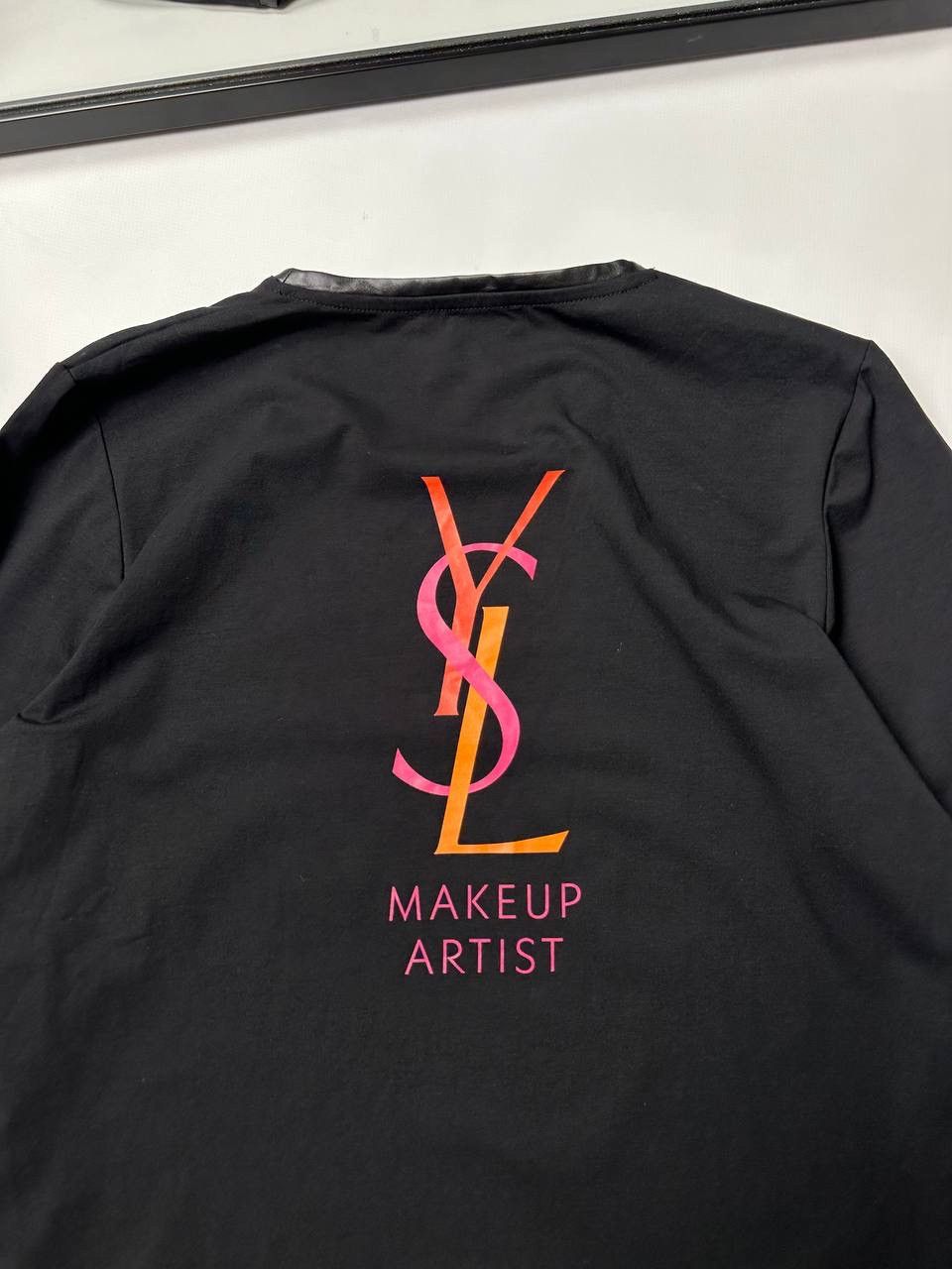 Yves Saint Laurent YSL Big Logo Beaute Uniform Mens Size M Long sleeve Tee Size US M / EU 48-50 / 2 - 7 Thumbnail