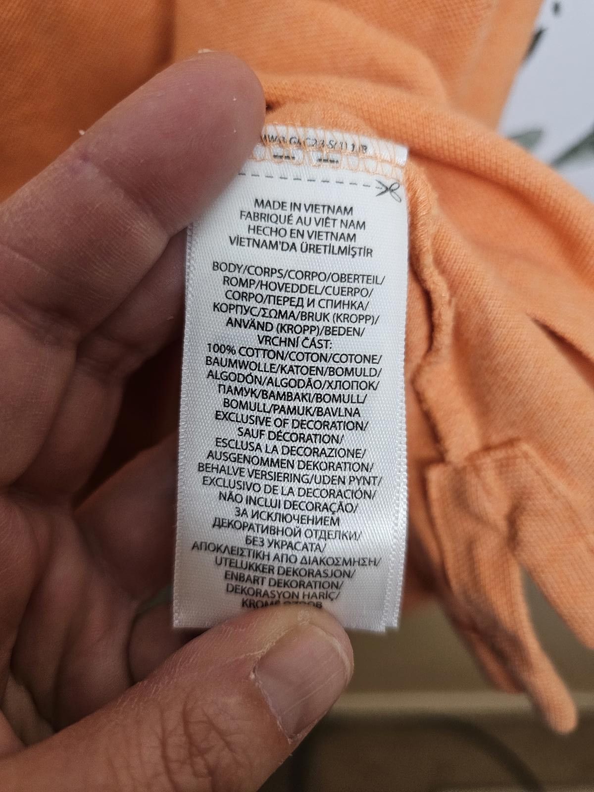 Polo Ralph Lauren Ralph Lauren Top Orange Mens Size M Polo Classic Fit Size US M / EU 48-50 / 2 - 5 Thumbnail