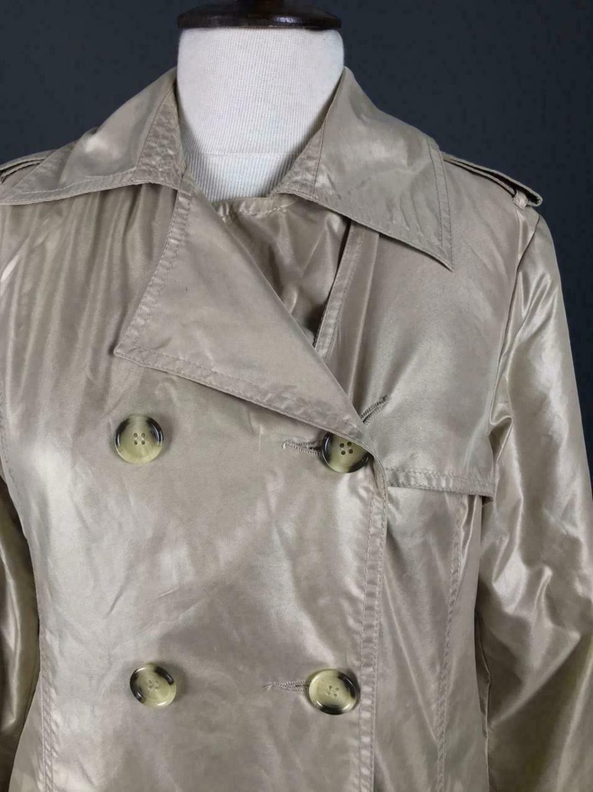 Gant Gant Cream Double Breasted Nylon Size UK S / FR M Size S / US 4 / IT 40 - 4 Thumbnail