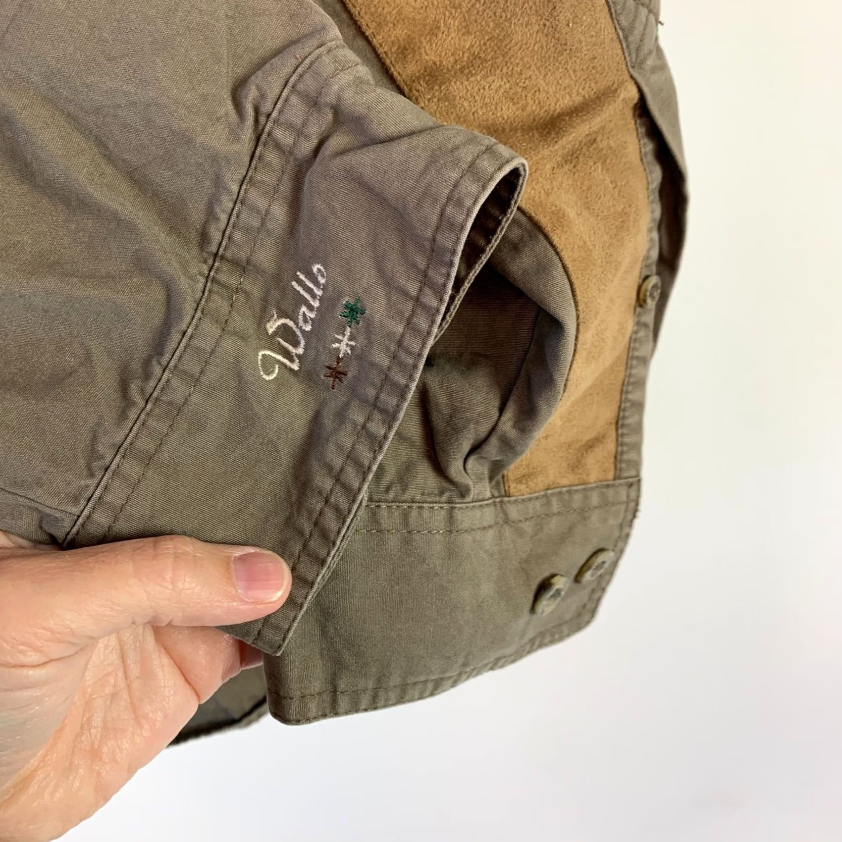 Walls VINTAGE Walls Button-Down Shirt XL Long Sleeve Brown Canvas Shooting Hunting Shirt Mens Size US XL / EU 56 / 4 - 8 Thumbnail