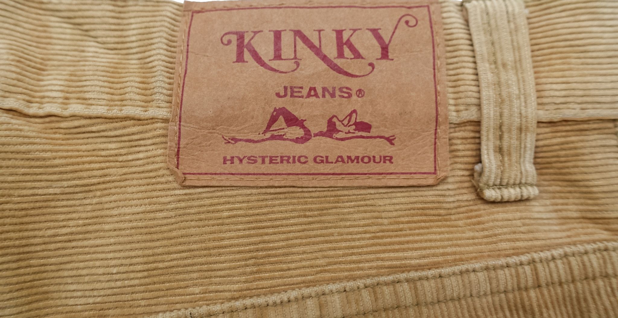 Comme des Garcons Hysteric Glamour Distressed Corduroy Kinky Jeans Size US 30 / EU 46 - 4 Thumbnail