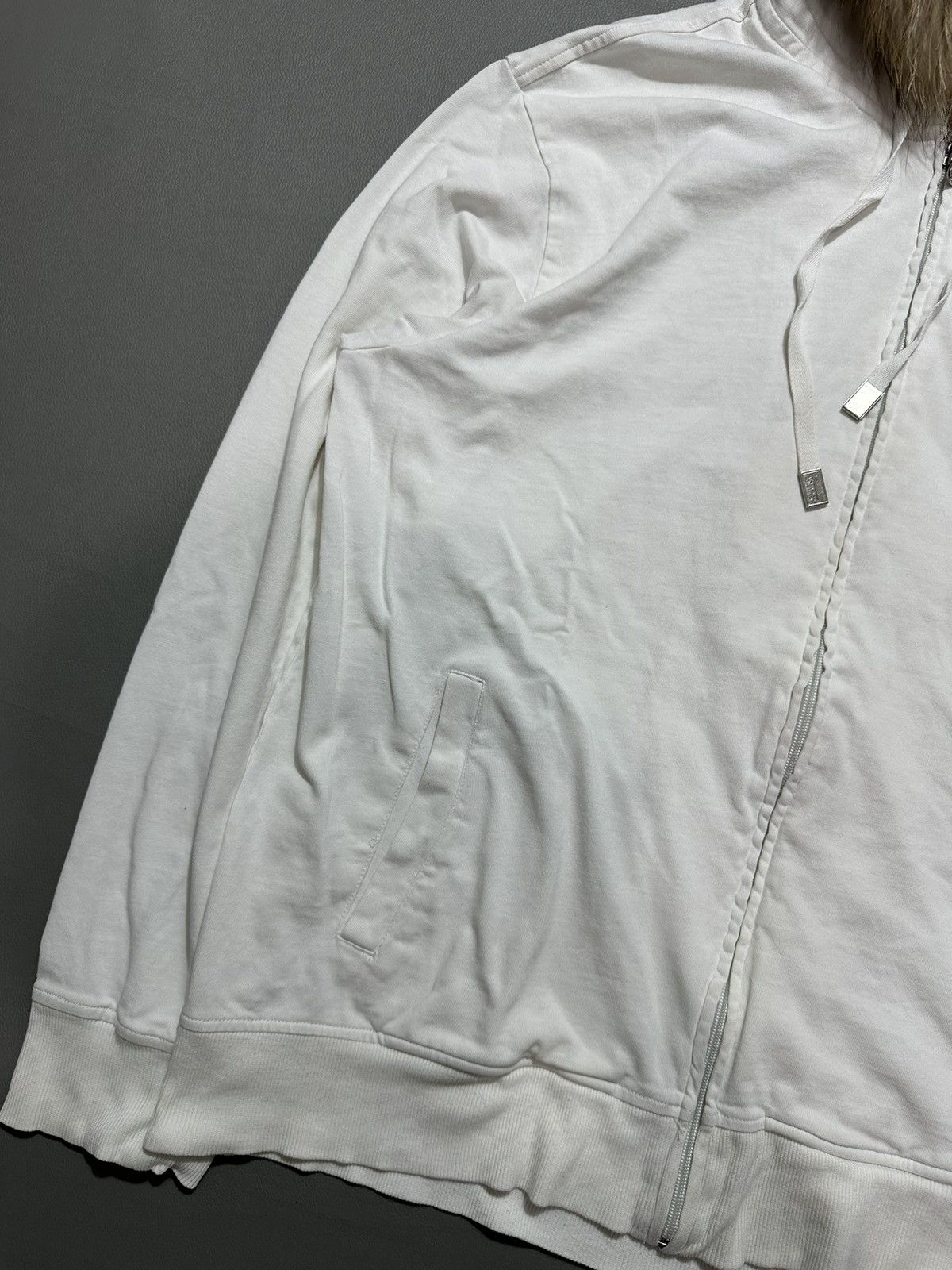 Beauty Beast VINTAGE CRAZY Y2K POEM JAPAN FUR ZIP HOODIE LGB STYLE Size US L / EU 52-54 / 3 - 4 Thumbnail