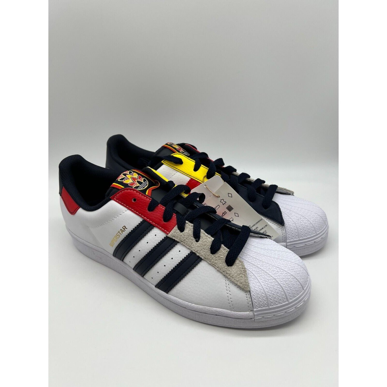 Adidas Adidas Superstar Shoes White Legend Ink Red H05250 Men's 11 Size US 11 / EU 44 - 10 Thumbnail