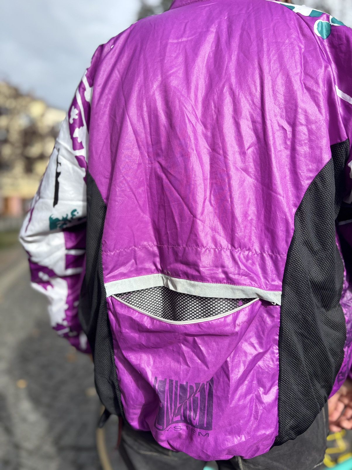 Vintage 💜80s Castelli vintage cycling jersey jacket Made in Italy Size US L / EU 52-54 / 3 - 3 Thumbnail