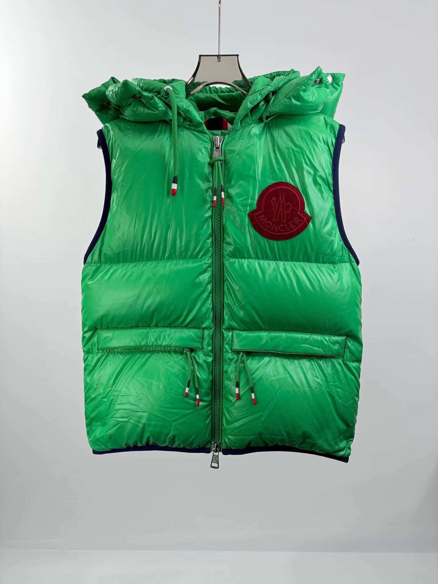 Moncler MONCLER LORENT Green Down Vest Size US M / EU 48-50 / 2 - 1 Thumbnail