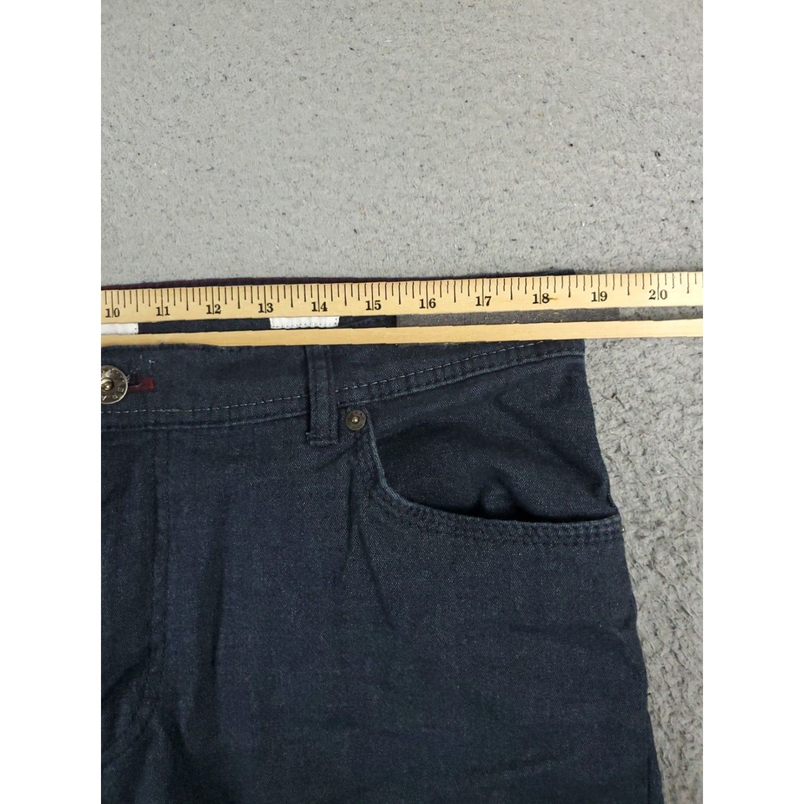 BRAX Mens Brax Cooper Blue Straight Leg 36x28 Denim Jeans Pants Size US 36 / EU 52 - 4 Thumbnail