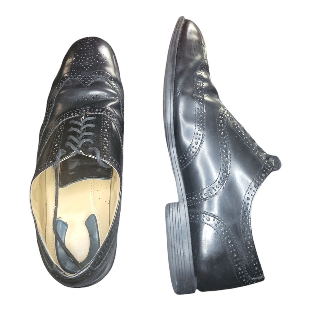 Nunn Bush Nunn Bush Oxford Shoes Men Sz 11.5M Black Leather Lace Up Fo Size US 11.5 / EU 44-45 - 3 Thumbnail