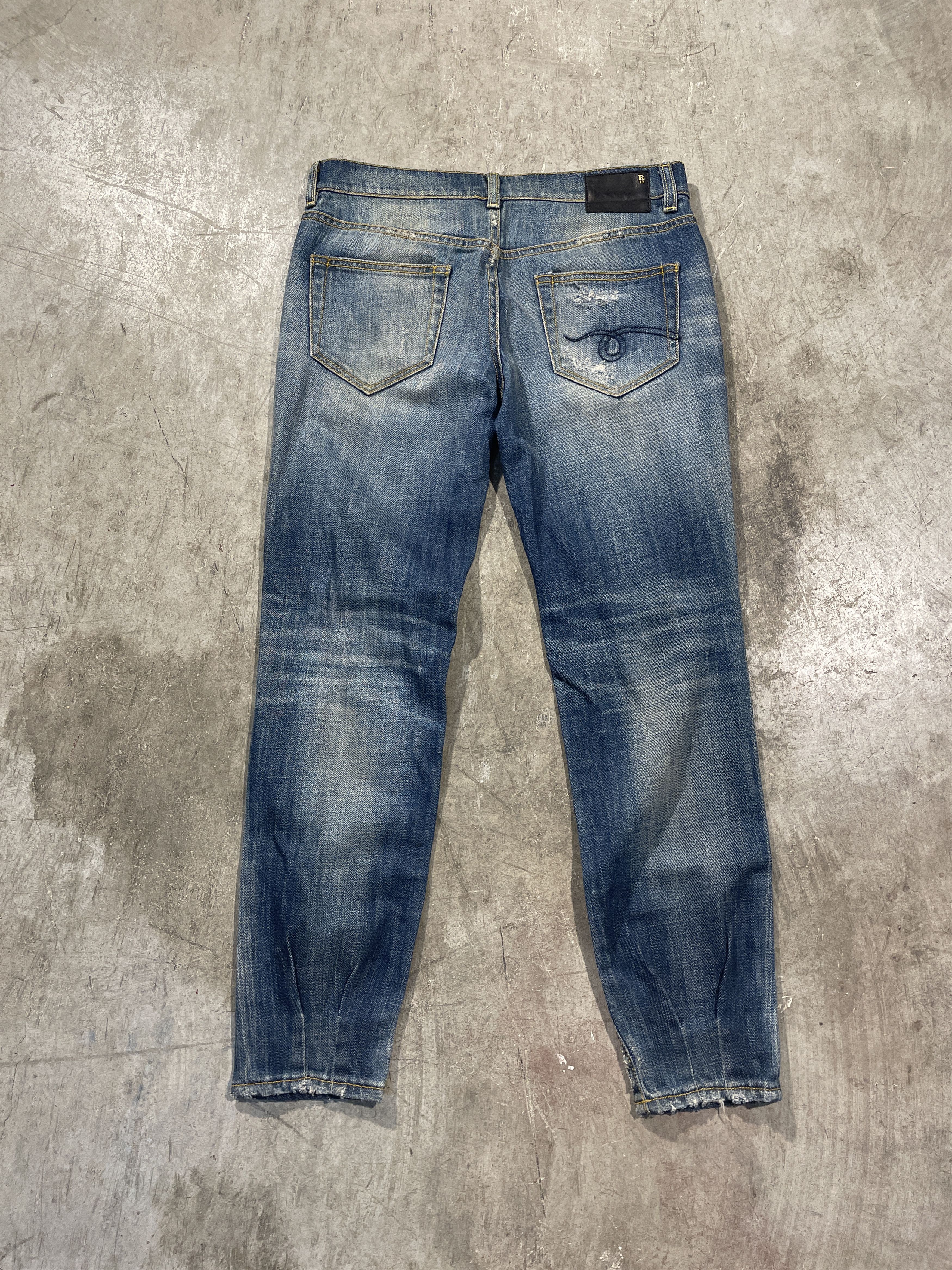 Designer × R13 R13 Relaxed Jeans Size 27" / US 4 / IT 40 - 2 Thumbnail