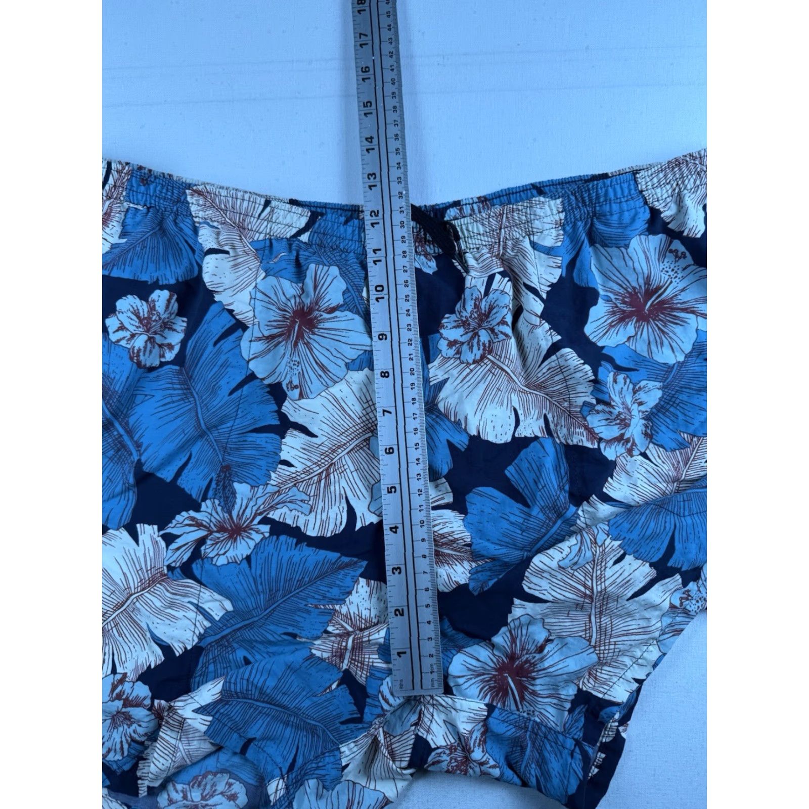 Patagonia Patagonia Baggies Shorts Mens XL 5" Inseam Floral Casual Travel Nylon Microfiber Drawstring Pockets Logo Outdoor Size US 36 / EU 52 - 4 Thumbnail