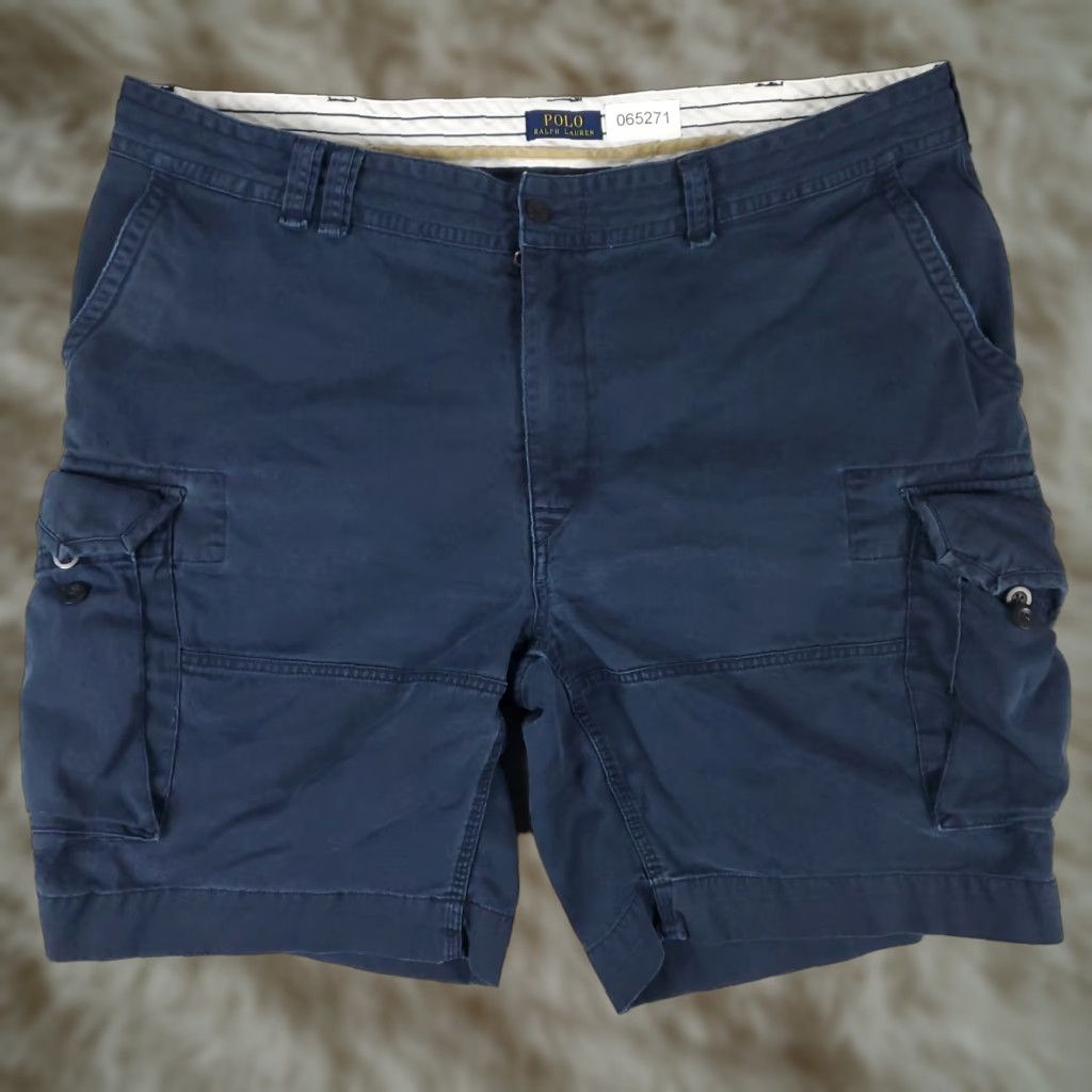 Ralph Lauren Ralph Lauren Cargo Shorts Mens Size 46 Blue Cargo Size US 30 / EU 46 - 1 Thumbnail