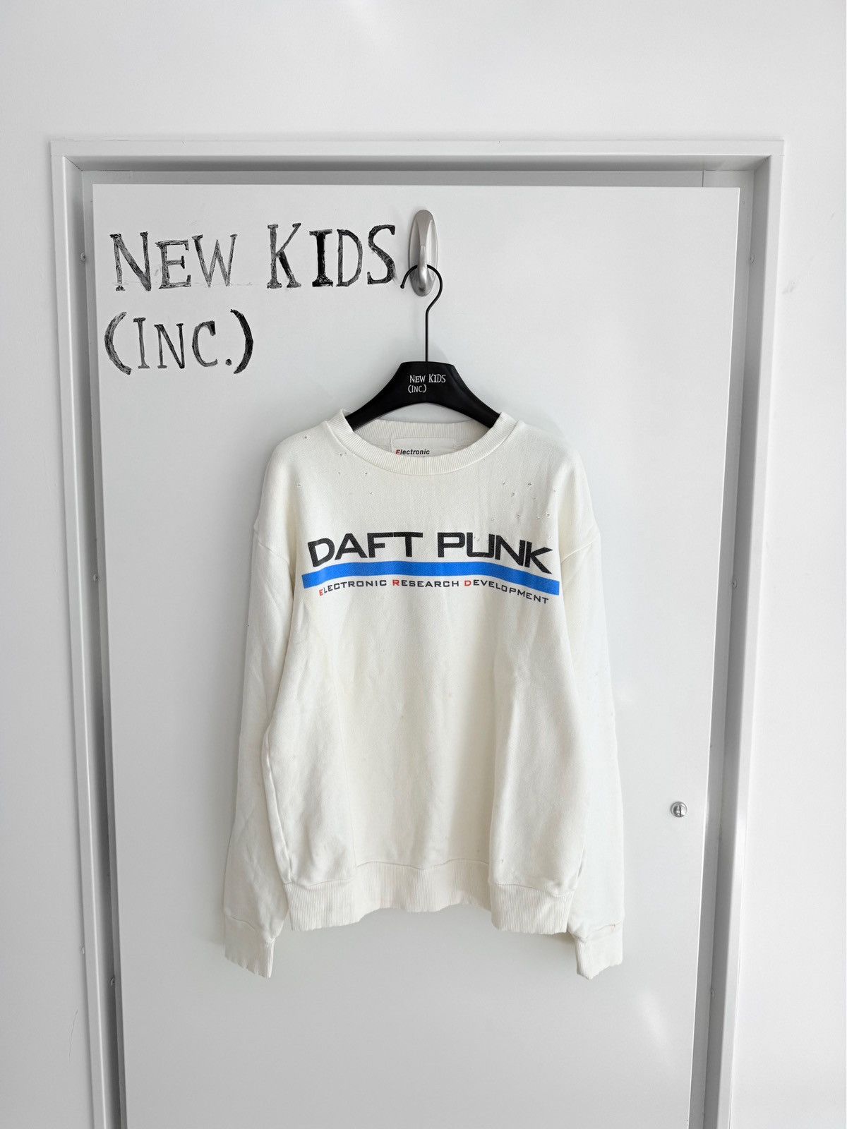 Enfants Riches Deprimes Enfants Riches Deprimes Deft Punk Crewneck ...