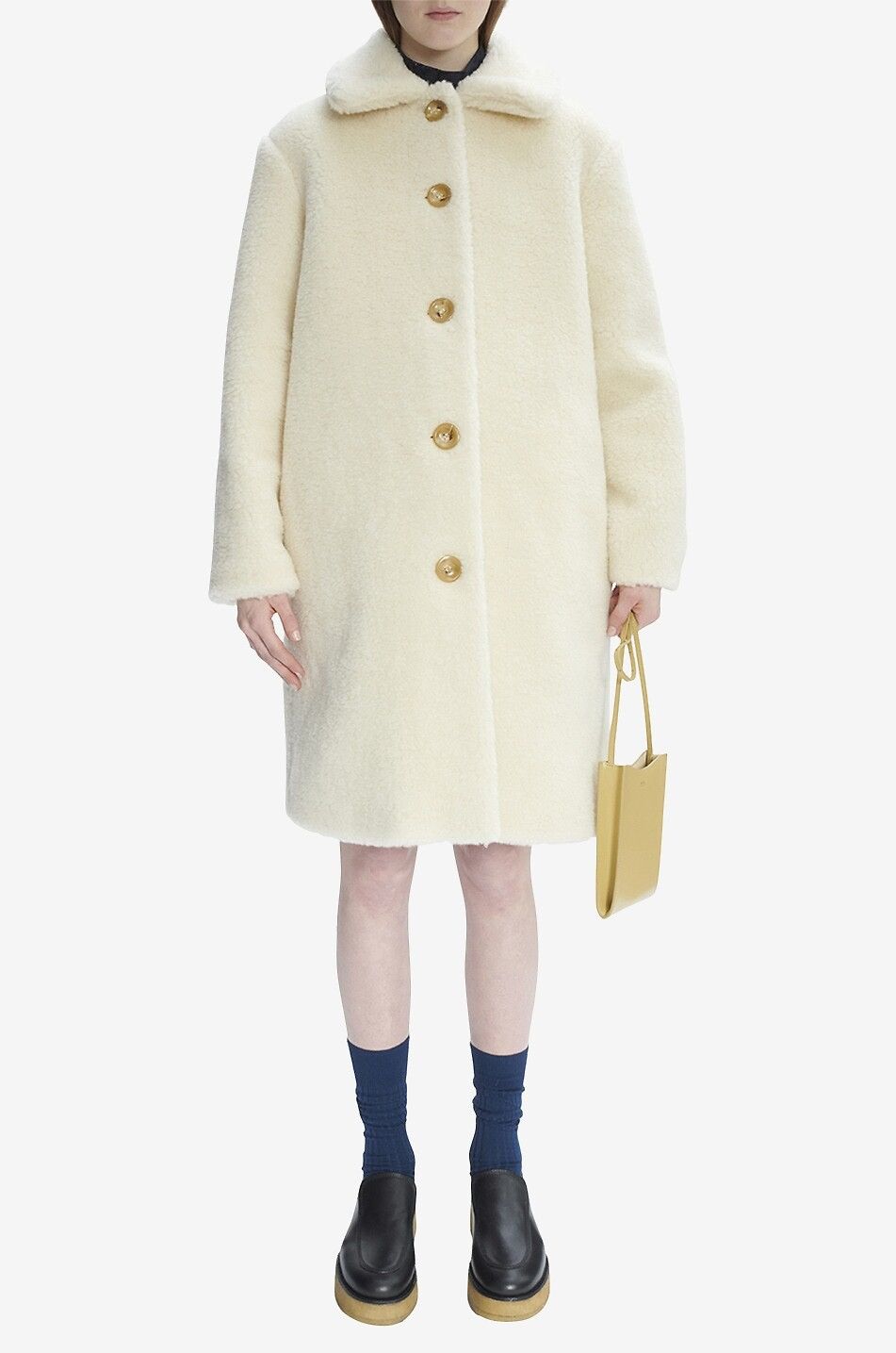 A.P.C. A.P.C. Katerine Wool-Blend Teddy Coat Size XS / US 0-2 / IT 36-38 - 1 Thumbnail