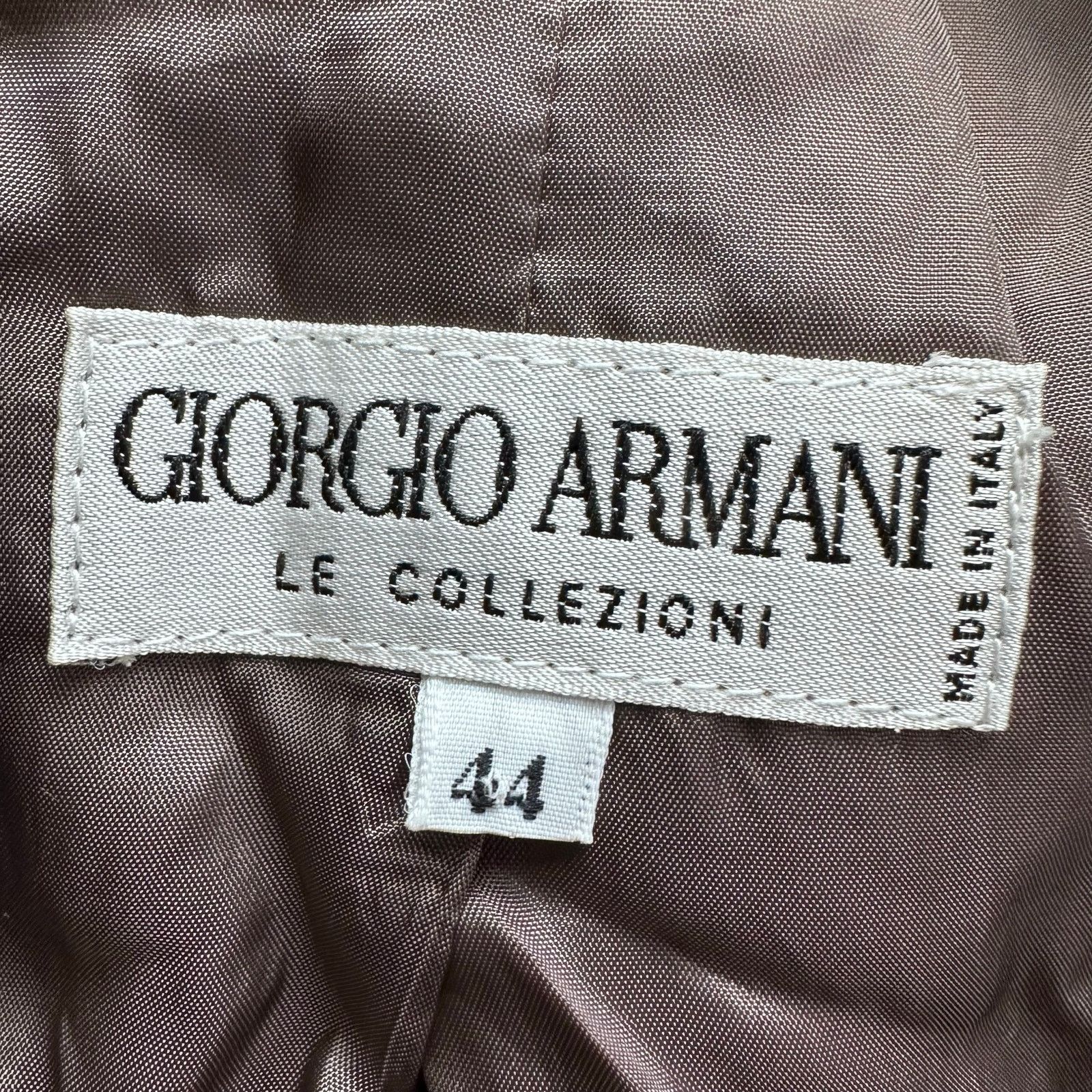 Giorgio Armani Giorgio Armani Le Collezioni Italy Gray Blazer Coat Size 44 Size 44R - 5 Thumbnail