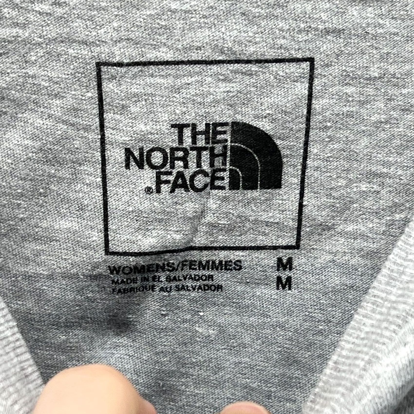 The North Face The North Face Shirt Womens Medium Gray Logo Tagless Long Sleeve Jersey Top Size M / US 6-8 / IT 42-44 - 2 Thumbnail