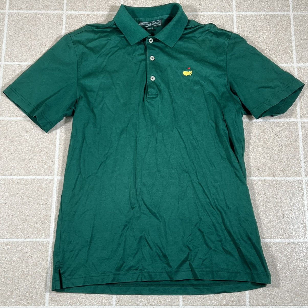 The Masters Masters Collection Polo Men's Size Small Solid Green Golf Size US S / EU 44-46 / 1 - 1 Thumbnail