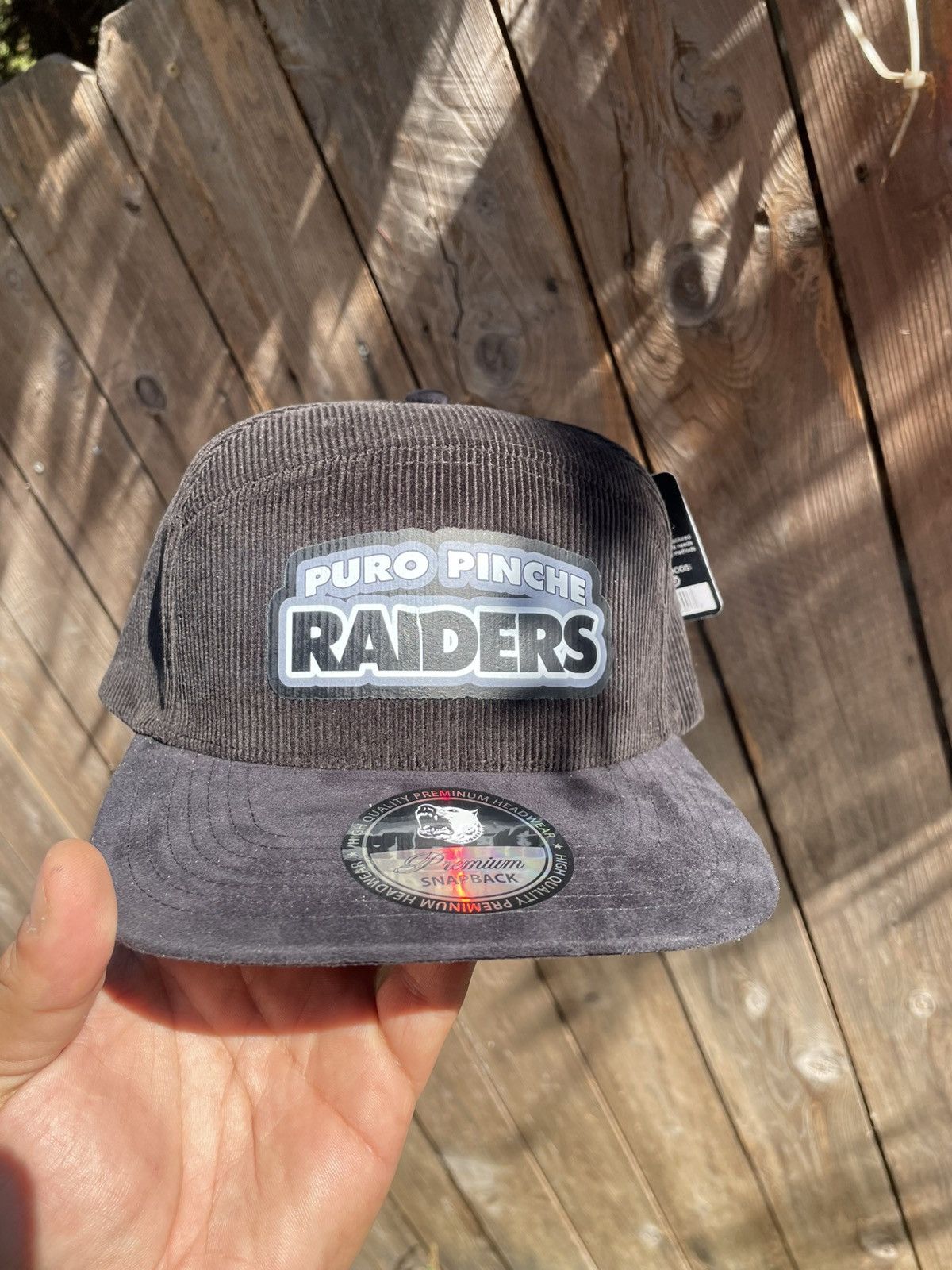 Other Puro pinche raiders corduroy SnapBack brand new Size ONE SIZE - 1 Thumbnail