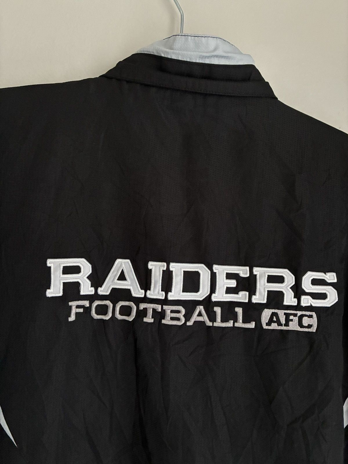 Reebok Reebok NFL Oakland Raiders jacket sweatshirt y2k 00s baggy Size US M / EU 48-50 / 2 - 10 Thumbnail