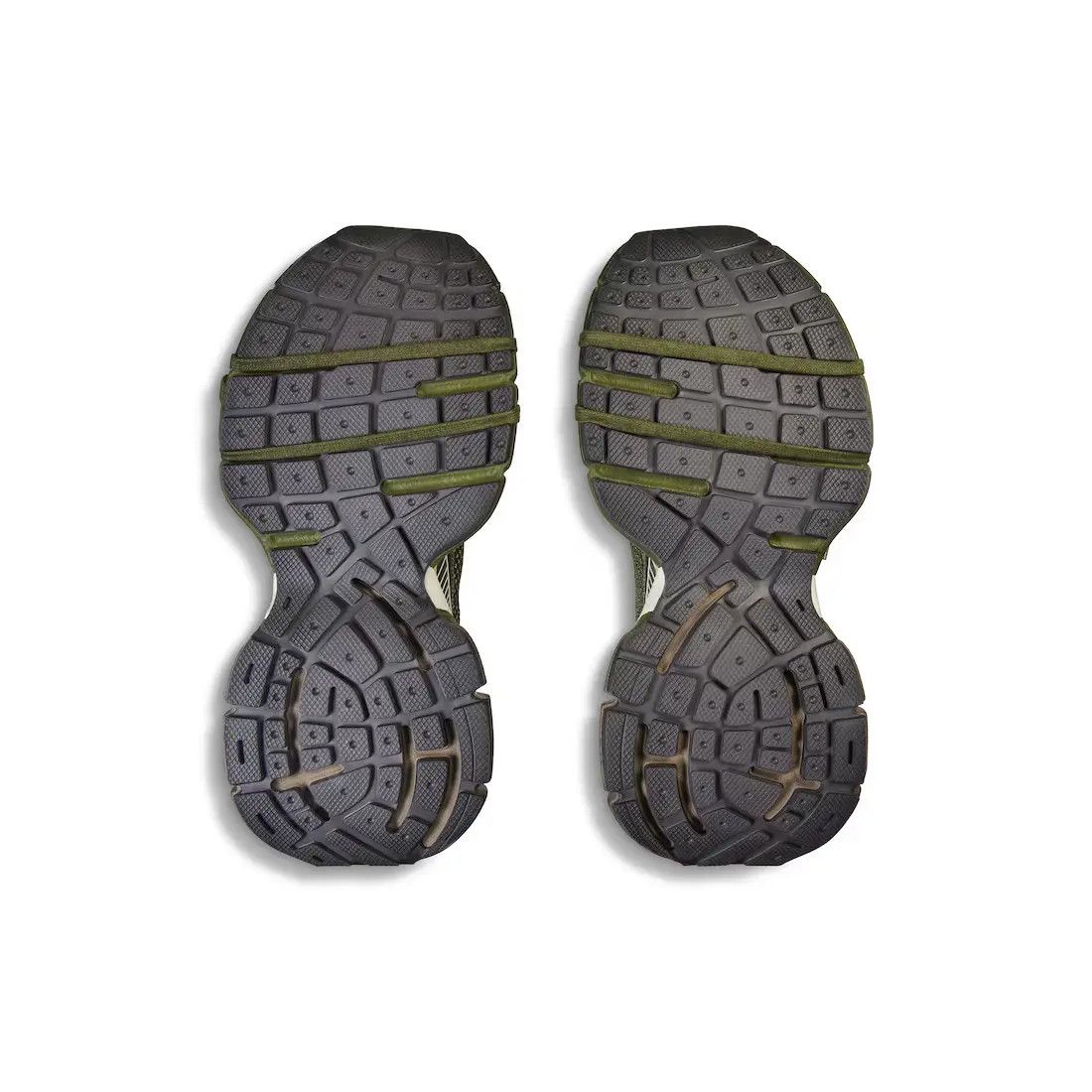 Balenciaga o1mt1gz0325 3XL Sneakers in Dark Green/Light Beige Size US 11 / EU 44 - 5 Thumbnail