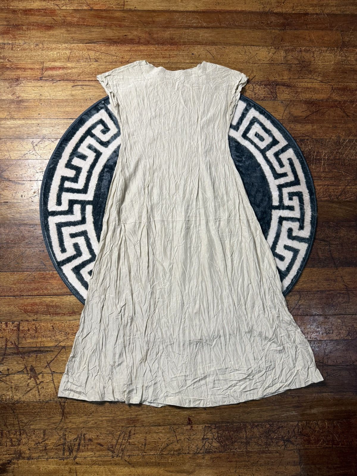 Toteme Toteme Crinkled Silk Cap Sleeve Dress Size XS / US 0-2 / IT 36-38 - 2 Thumbnail