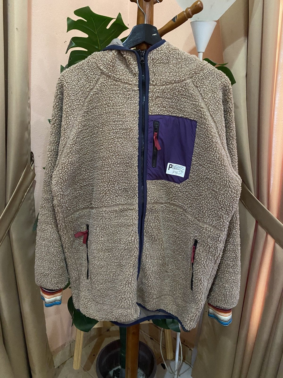 Japanese Brand VINTAGE POWER TO THE PEOPLE FLEECE HOODIE Size US L / EU 52-54 / 3 - 2 Thumbnail