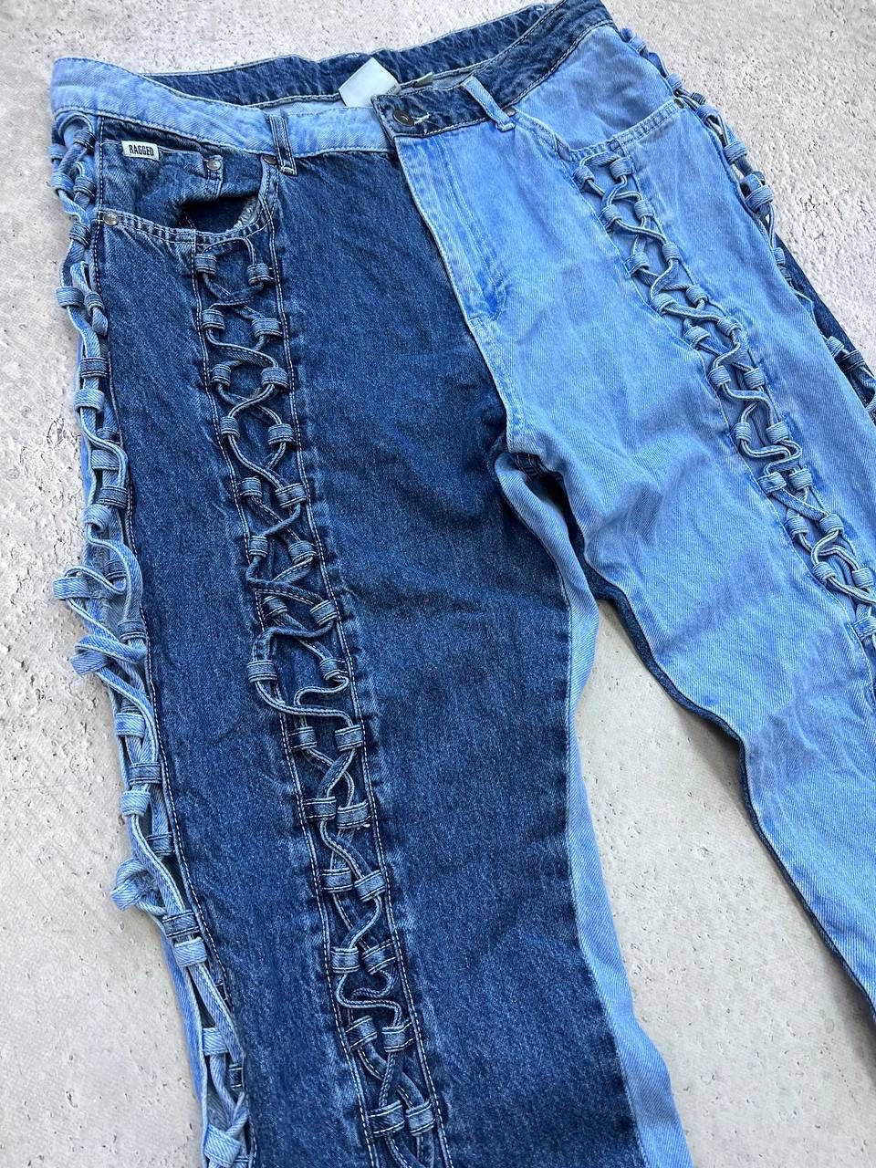 If Six Was Nine × JNCO × Japanese Brand Rare Design Vintage Japanese Brand Kingway Cargo Jeans 1990s Size US 34 / EU 50 - 7 Thumbnail