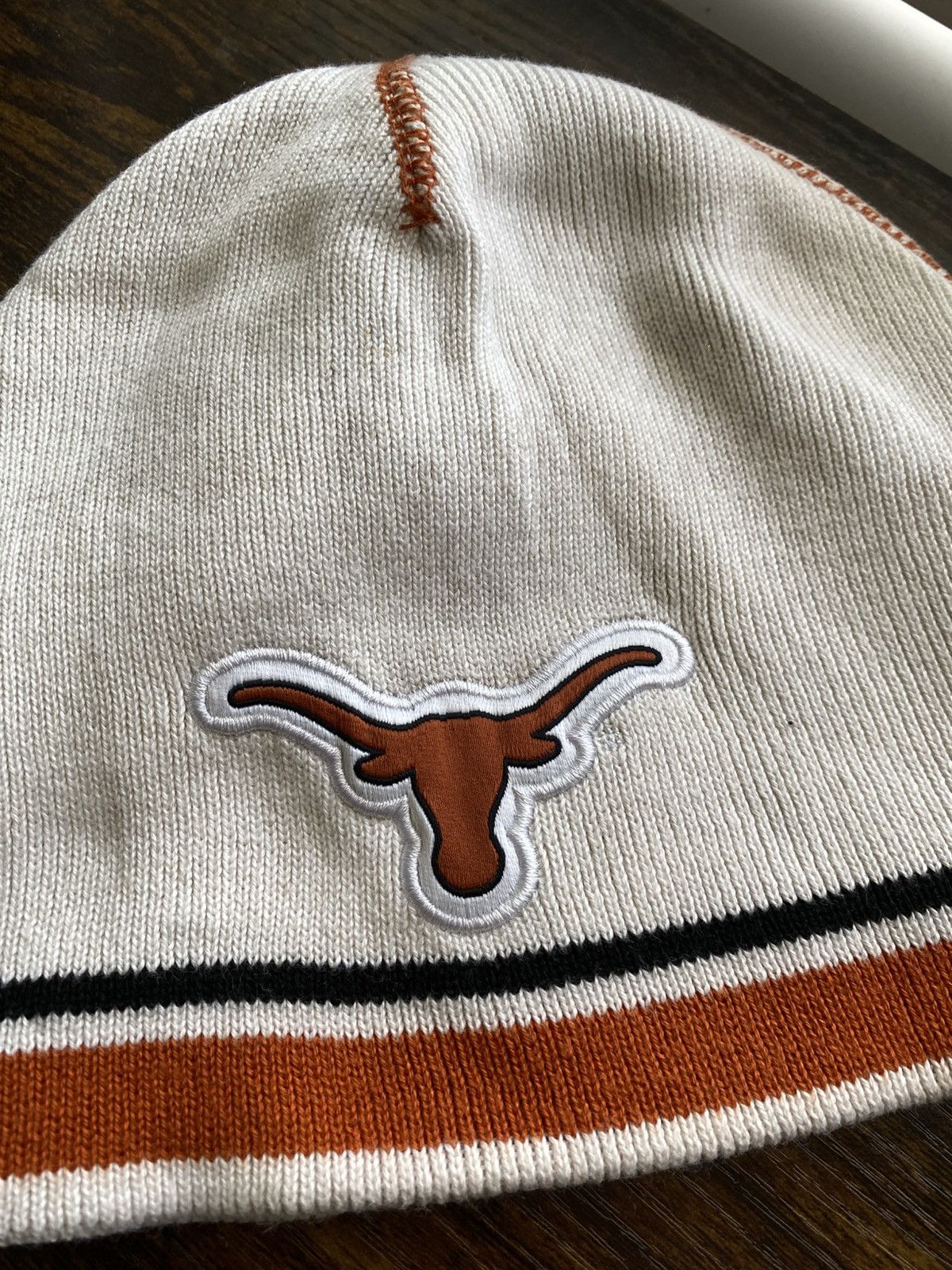 Vintage Vintage Texas Longhorns Reversible Skully Beanie Size ONE SIZE - 5 Thumbnail