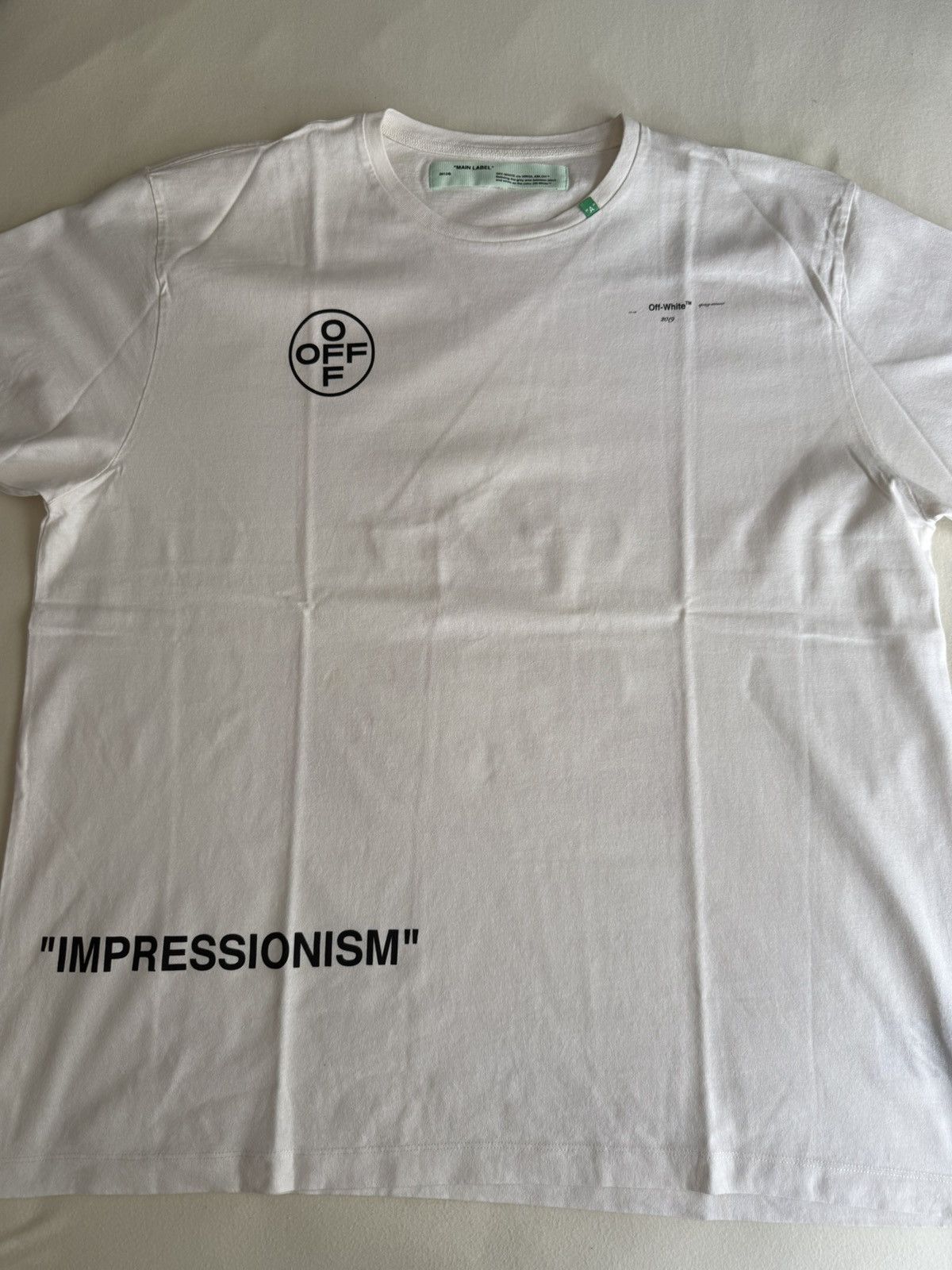 Off-White “Impressionism” White T-Shirt
