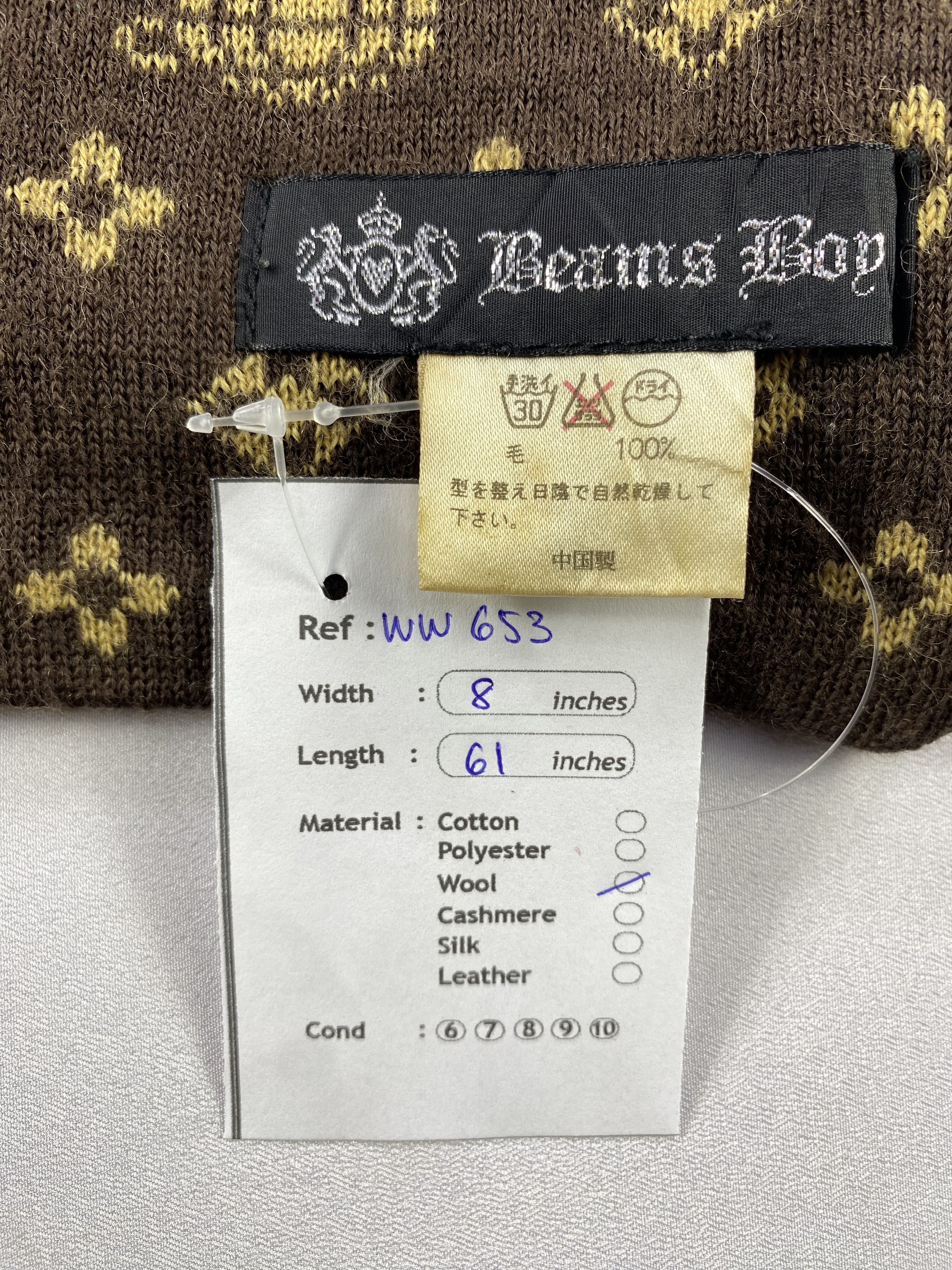 Beams Plus × Vintage Beams Plus Scarf / Muffler / Neckwear Size ONE SIZE - 5 Thumbnail