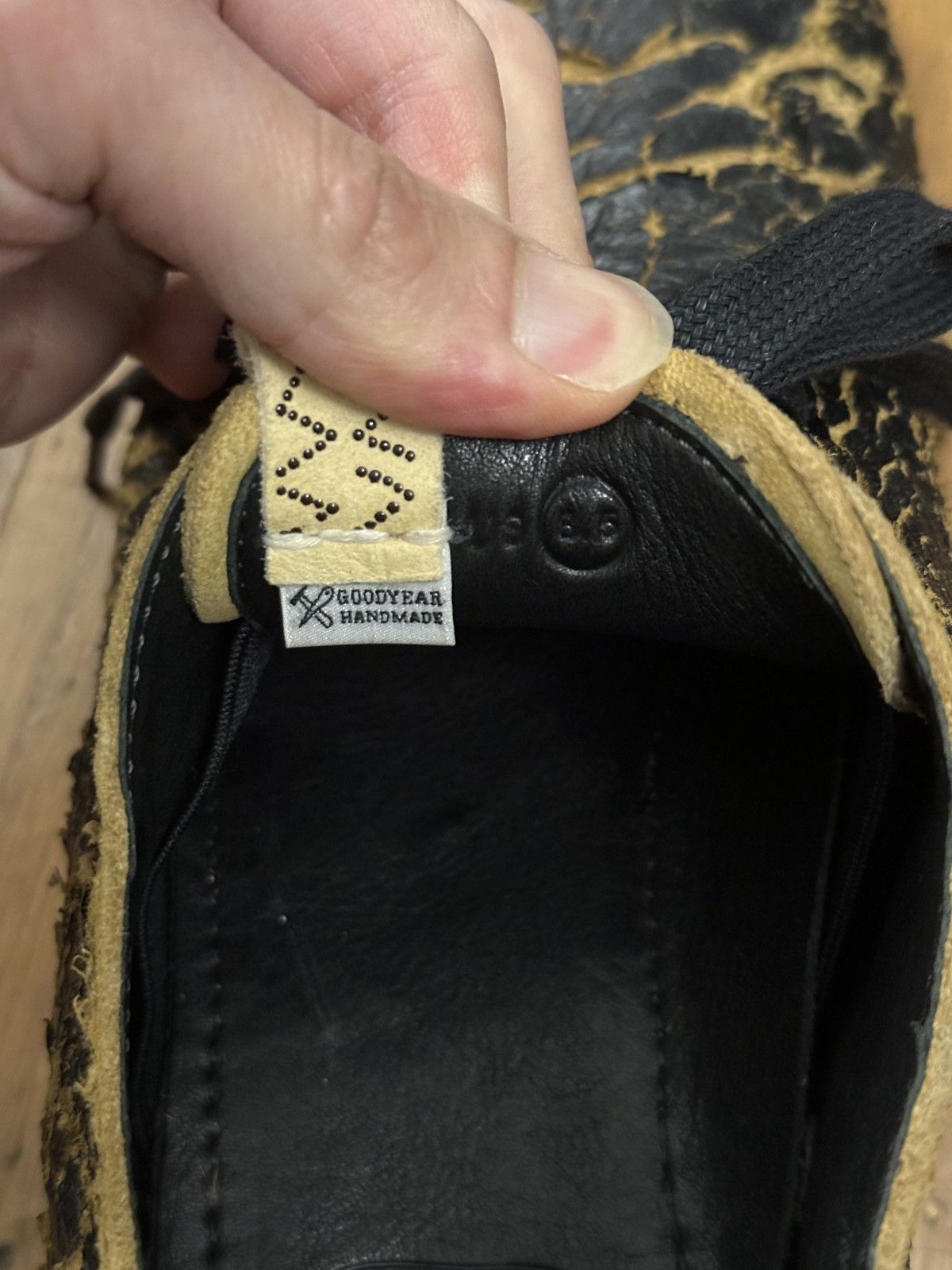 Visvim Rare Distressed Hammond Folk Derby Oxford shoes Size US 8.5 / EU 41-42 - 8 Thumbnail