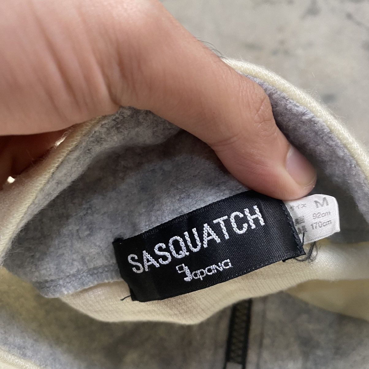 Designer × Japanese Brand × Sasquatchfabrix 90s Sasquatch Made In Japan Wool Knitted Quarter Zipper Size US S / EU 44-46 / 1 - 5 Thumbnail