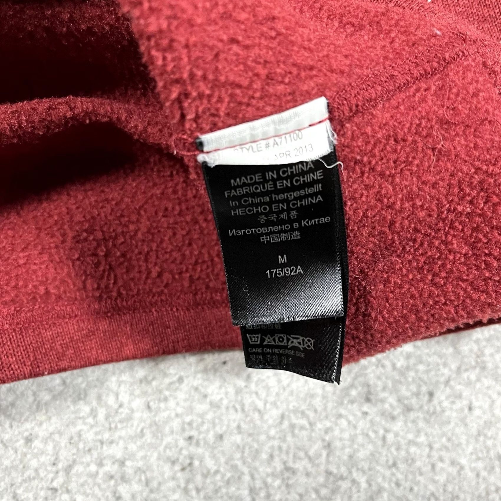 Marmot Marmot Jacket Mens M Red 1/4 Zip Pullover Fleece Outdoor Hiking Wool? Polyester? Size US M / EU 48-50 / 2 - 5 Thumbnail