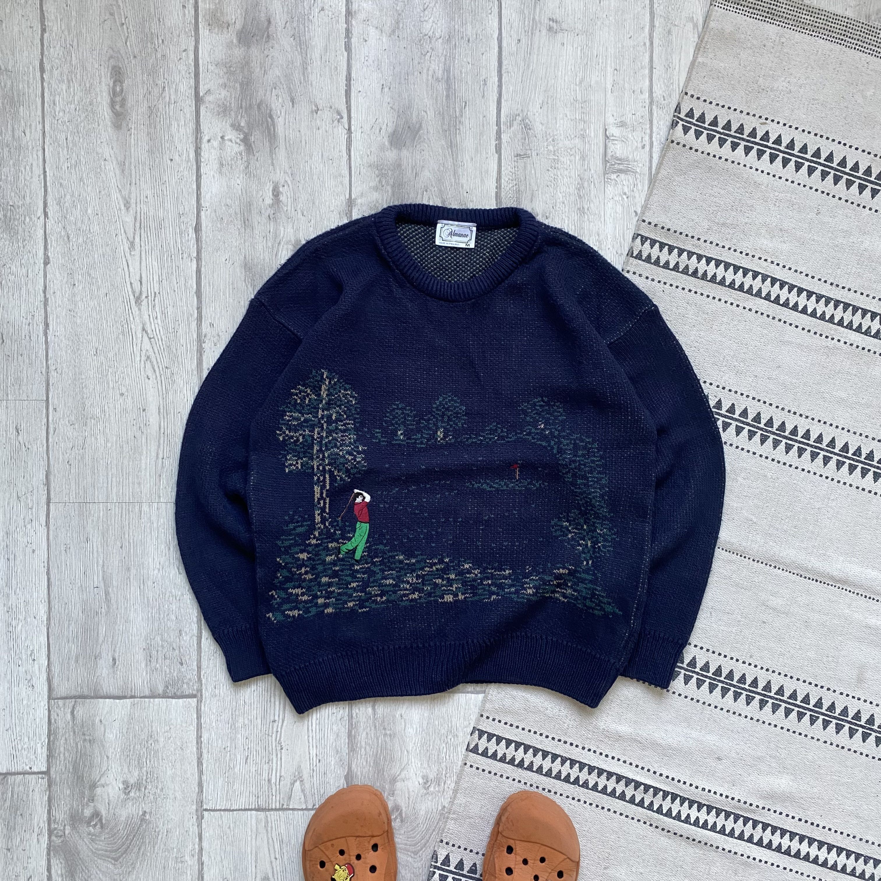 Golf Wang Vintage 90s Cozzy Golf knit sweater England Size US S / EU 44-46 / 1 - 1 Thumbnail