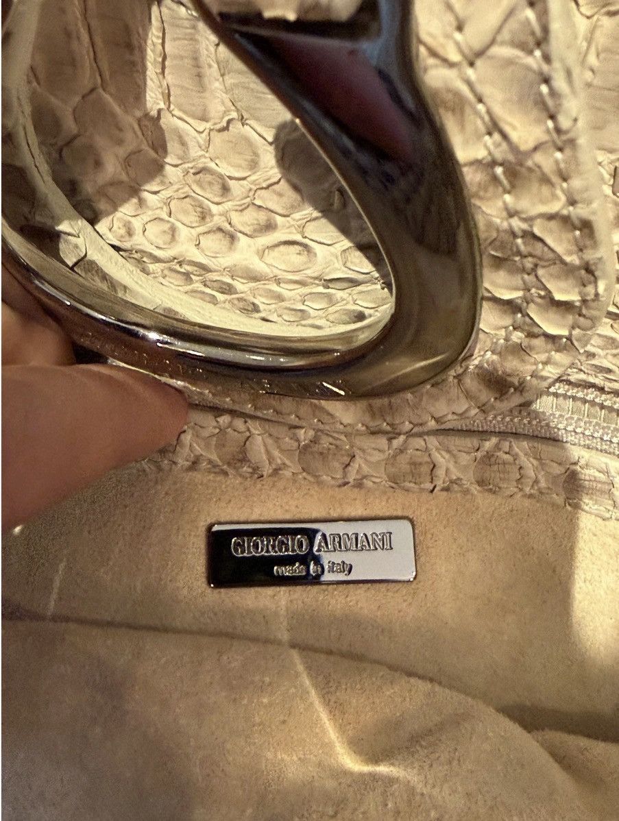 Giorgio Armani Giorgio Armani python handbag Size ONE SIZE - 5 Thumbnail