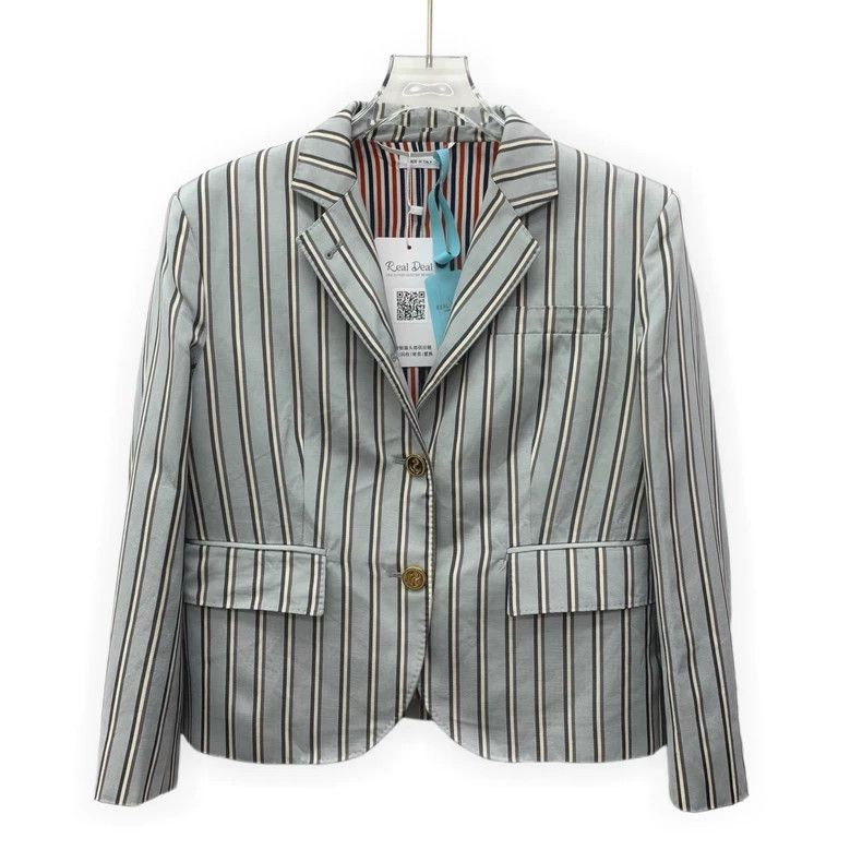 Thom Browne Thom Browne Turn down single-breasted long-sleeved dress j Size 44L - 1 Thumbnail