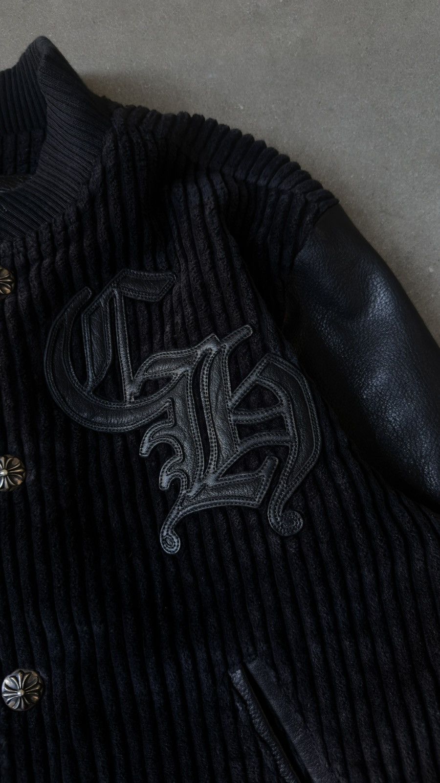 Chrome Hearts RARE! Chrome Hearts Matty Boy Lips CrossPatch Varsity Jacket Size US S / EU 44-46 / 1 - 6 Thumbnail